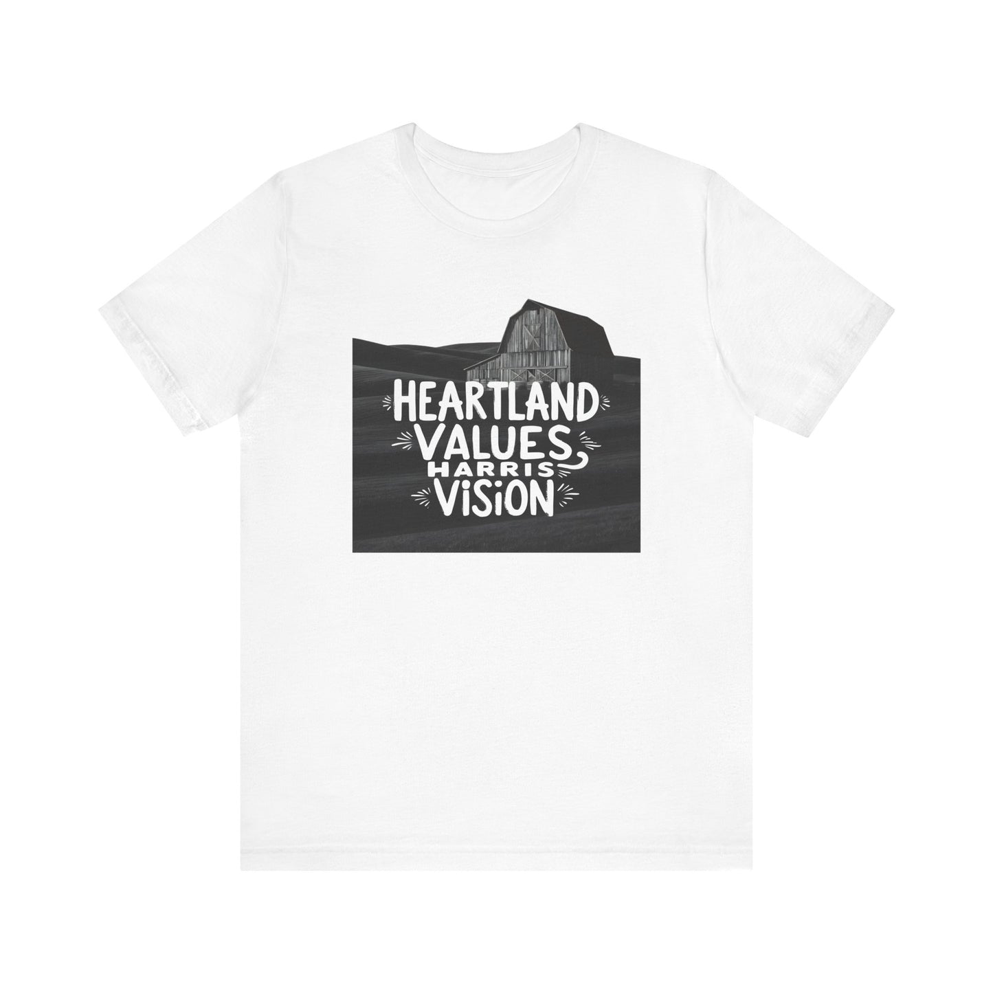 Kamala Harris 'Heartland Values, Harris Vision' T-Shirt - Uniting America