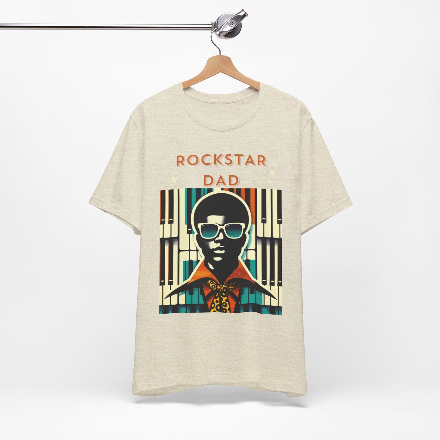 Rockstar Dad T-Shirt - Perfect for Music Loving Fathers