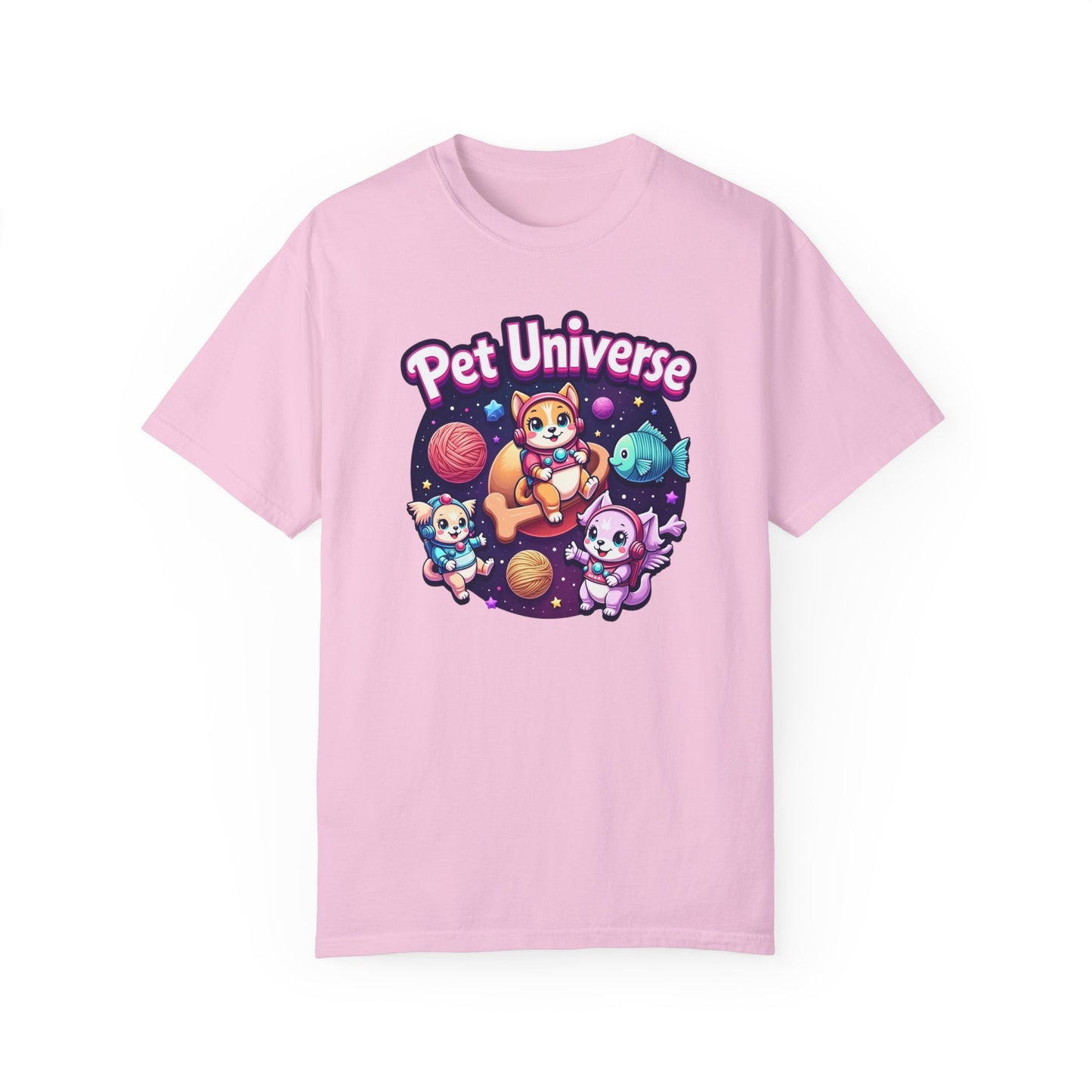 Cosmic Pet Universe T-Shirt - Fun Unisex Tee for Animal Lovers