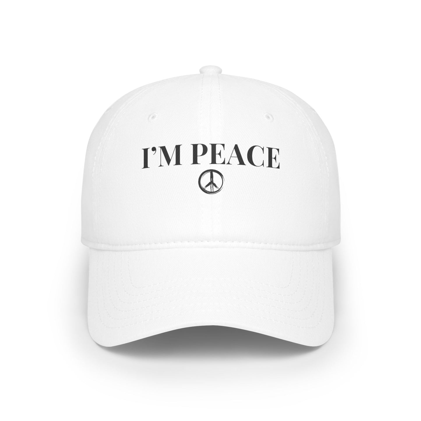 Matching Couples Hat, I'm Peace & I Come in Peace Custom Hats