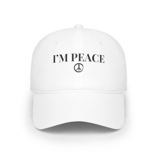 Matching Couples Hat, I'm Peace & I Come in Peace Custom Hats