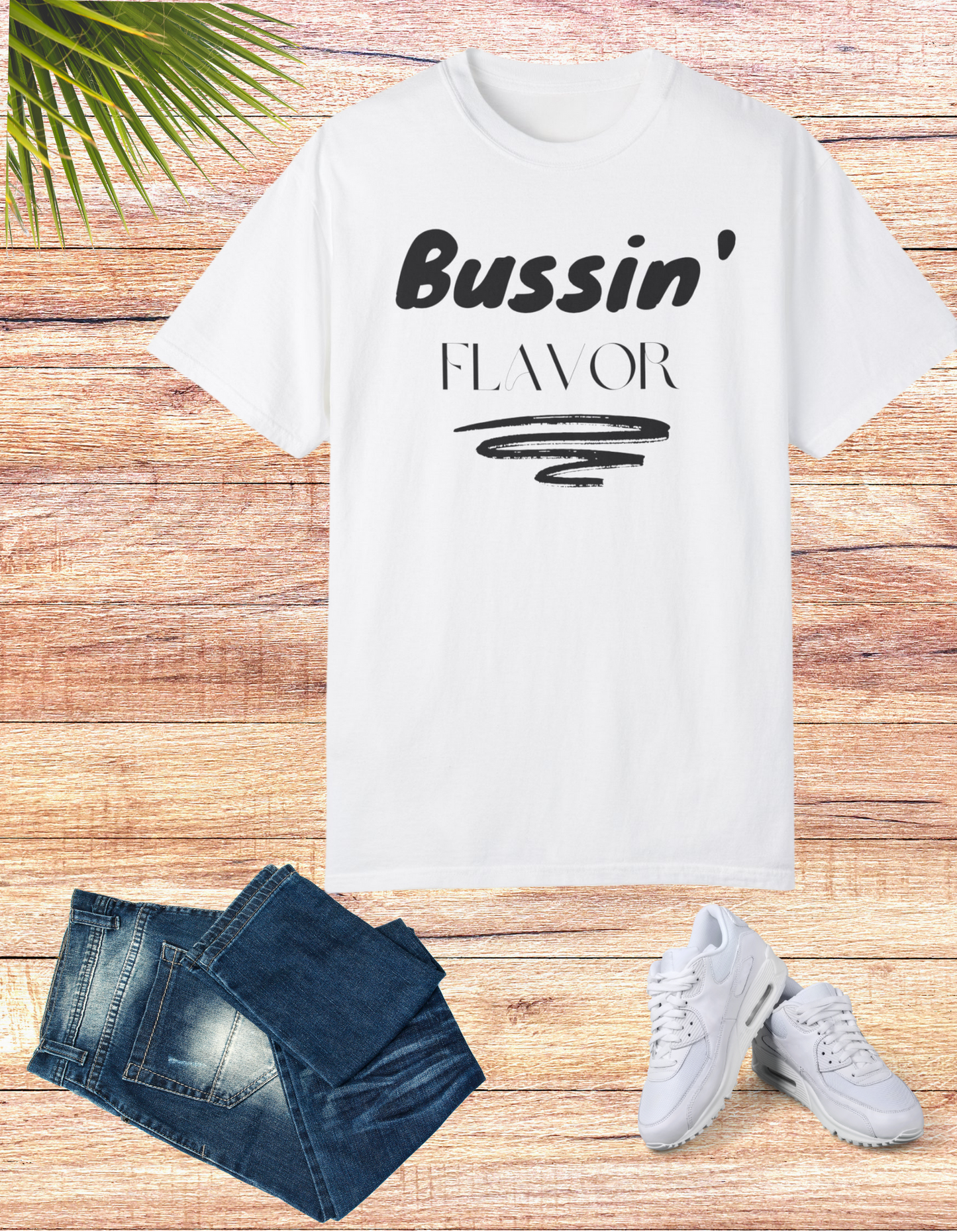 Taste the Hype Tee: 'Bussin' Flavor' Statement Top