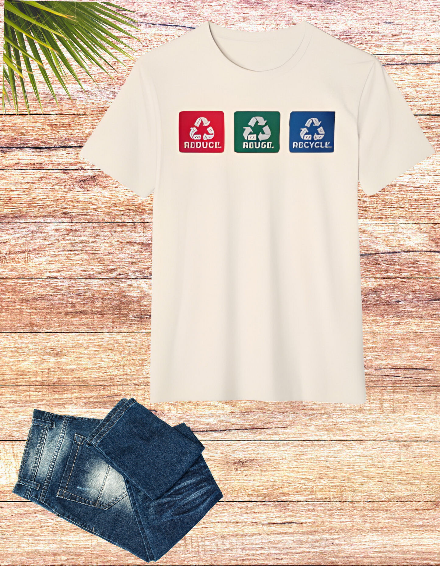 Reduce, Reuse, Recycle: Eco-Friendly Organic Cotton Tee