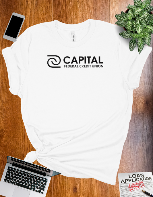 Capital Loan Officer T-Shirt, perfect for mortgage loan officers and real estate professionals.