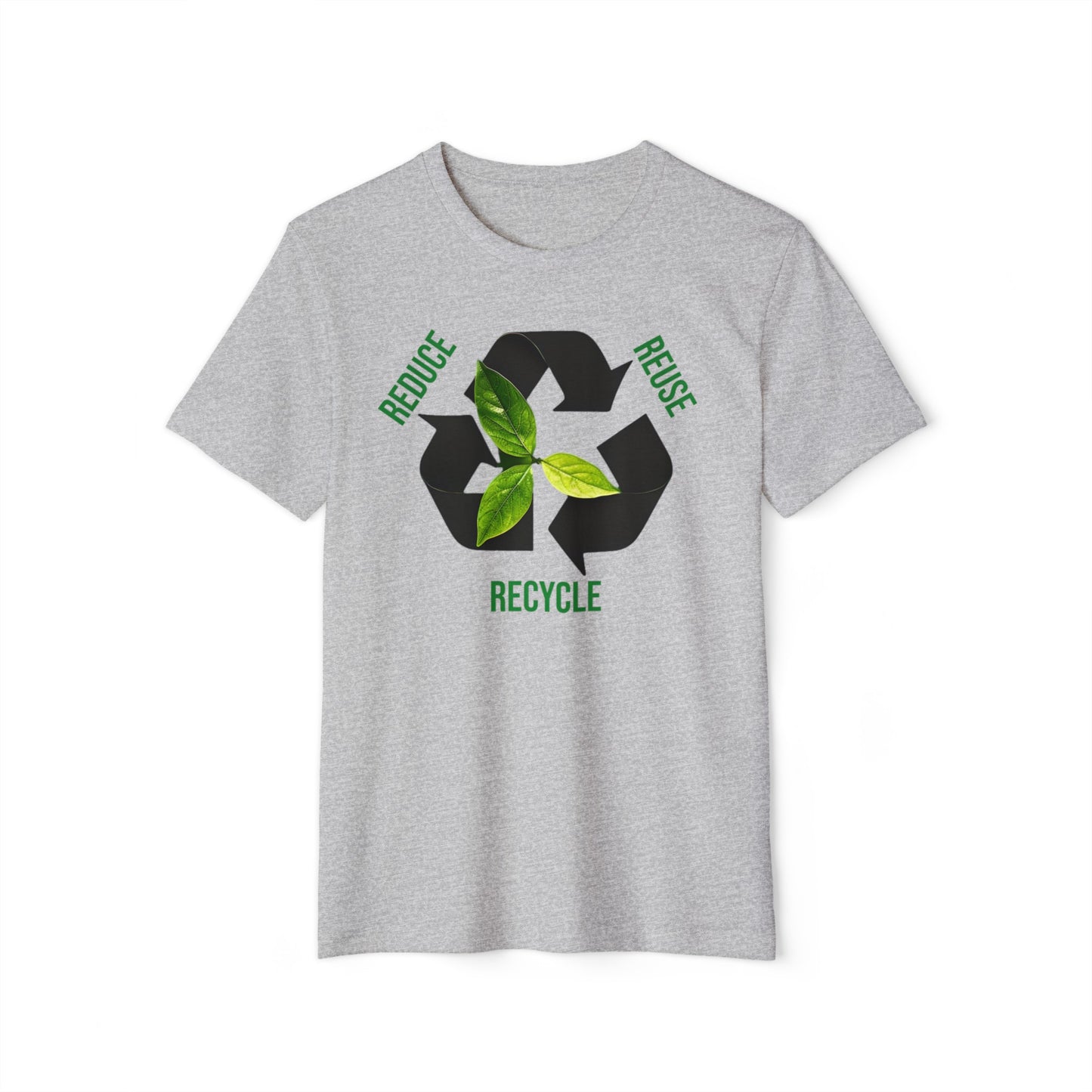 Reduce, Reuse, Recycle: Eco-Friendly Organic Cotton Tee