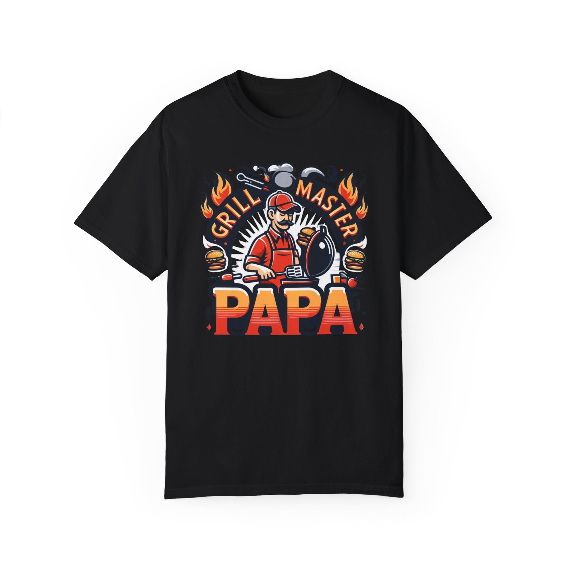 Grill Master Papa graphic tee - perfect Father's Day gift for BBQ lovers