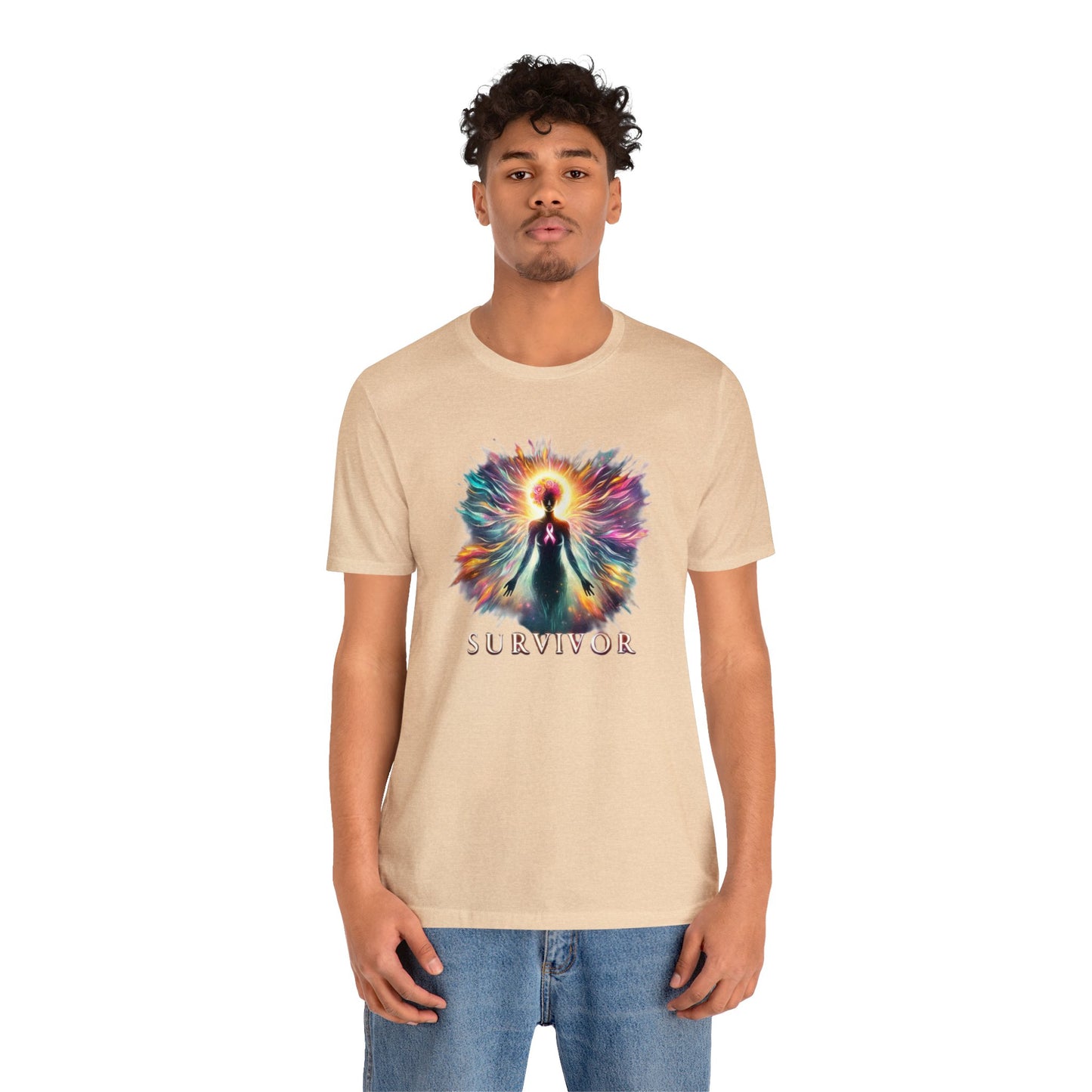 Radiant Resilience - The Survivor's Spectrum Tee