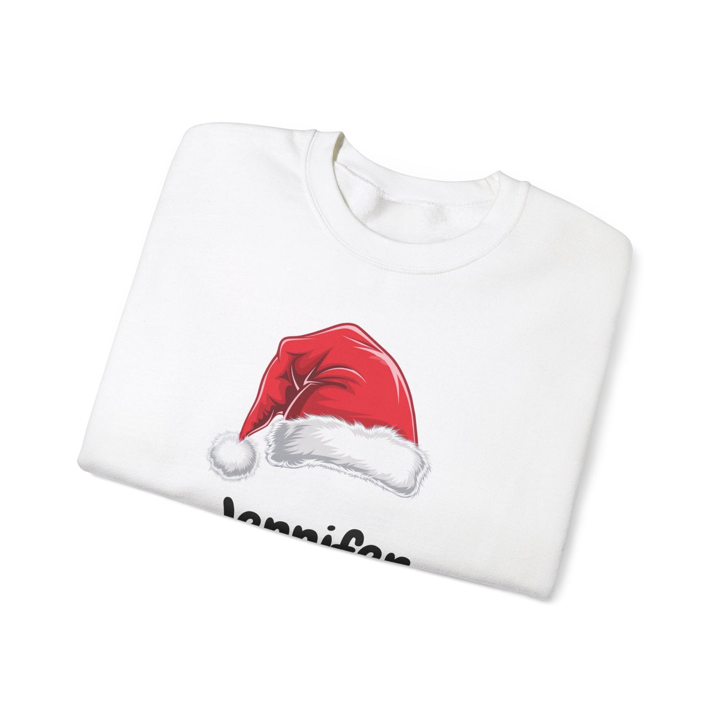 Personalized Santa Christmas Shirt, Custom Xmas Gifts & Holiday Sweatshirts