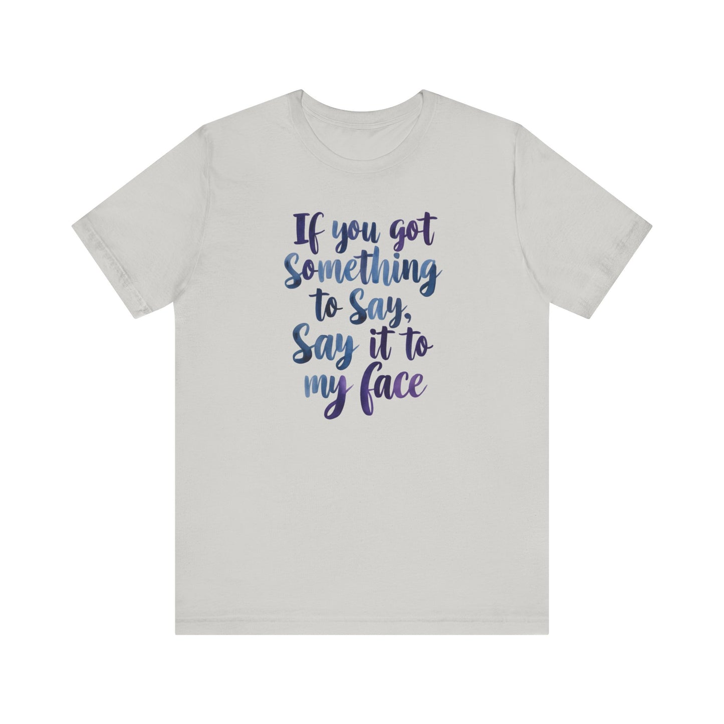 Bold 'Say It to My Face' T-Shirt Collection | Vintage Political Humor and Cat Lover Gift Tees