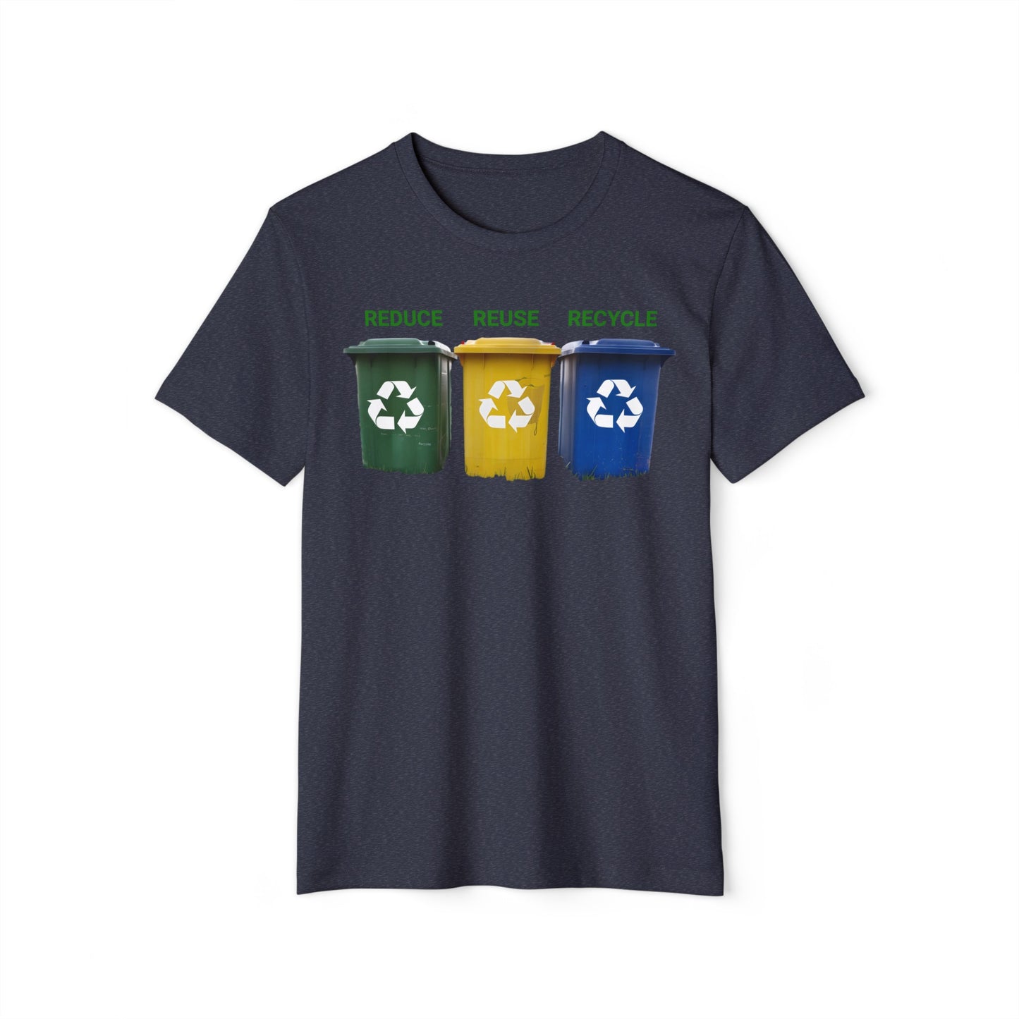 Reduce, Reuse, Recycle: Eco-Friendly Organic Cotton Tee