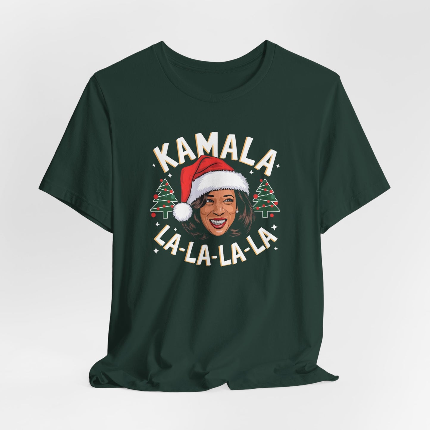 Kamala Harris Christmas Shirt, Hilarious "La-La-La-La" Design