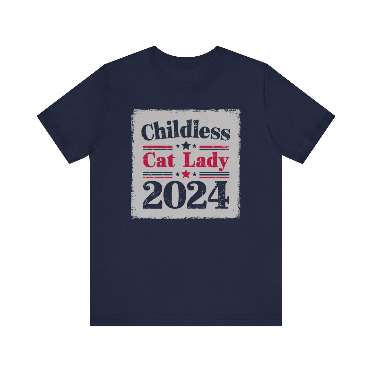 Childless Cat Lady 2024 T-Shirt Collection | Funny Political and Cat Lover Tees for Election Day Humor