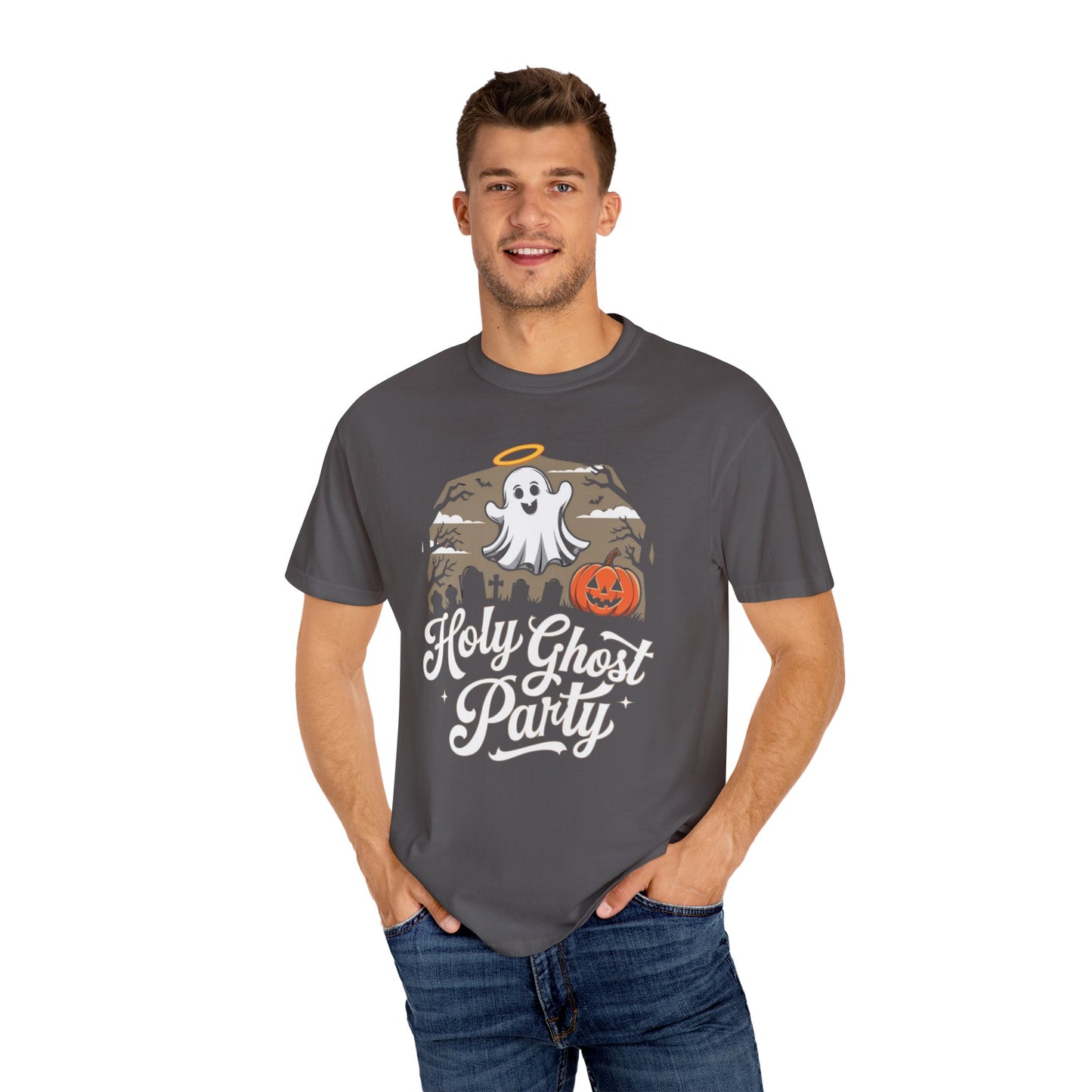 Halloween Party Tee Holy Ghost Christian Shirt