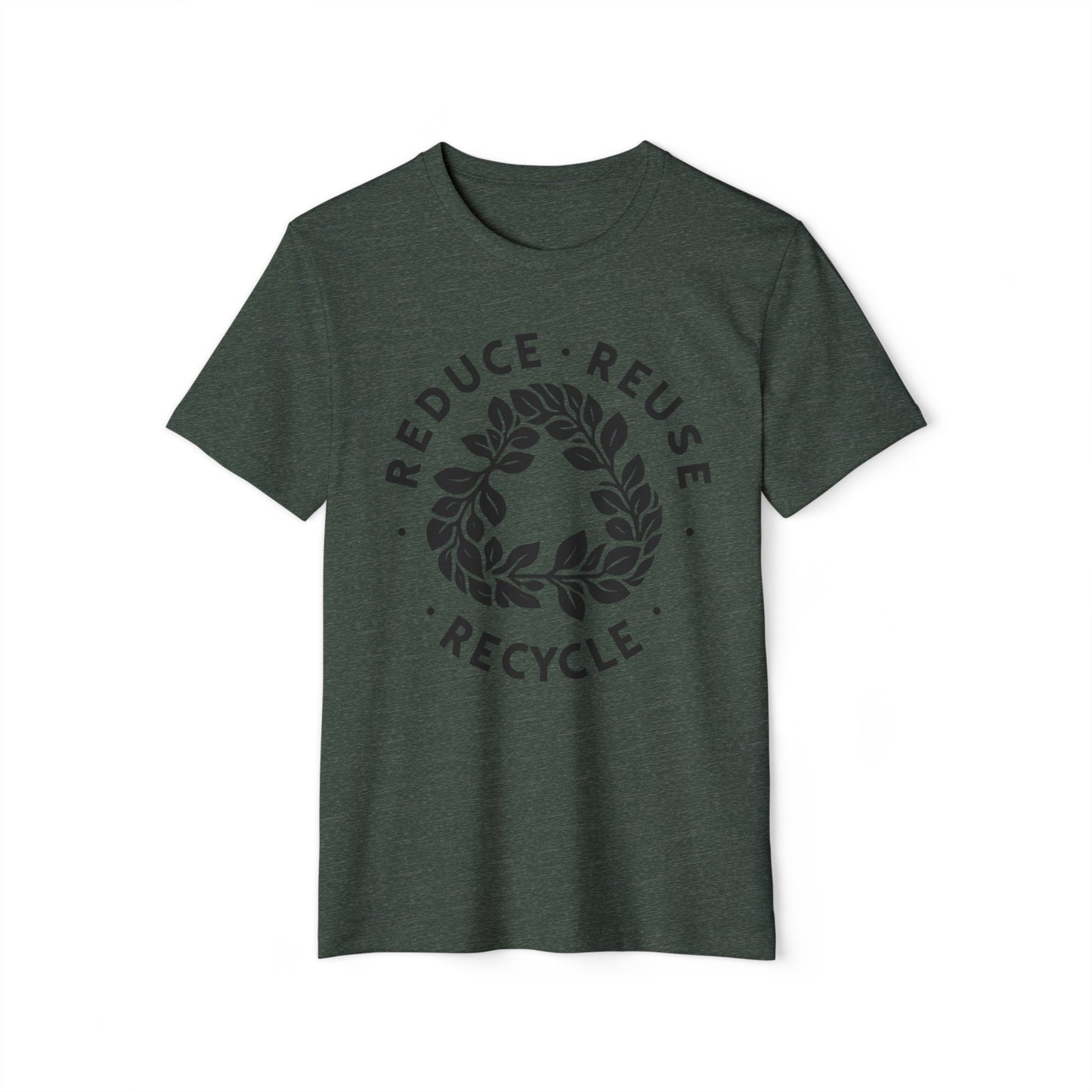 Reduce, Reuse, Recycle: Eco-Friendly Organic Cotton Tee