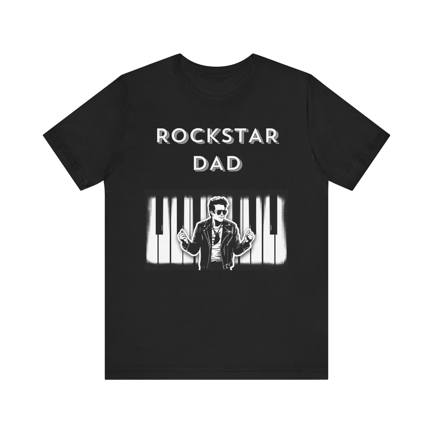 Rockstar Dad T-Shirt - Perfect for Music Loving Fathers