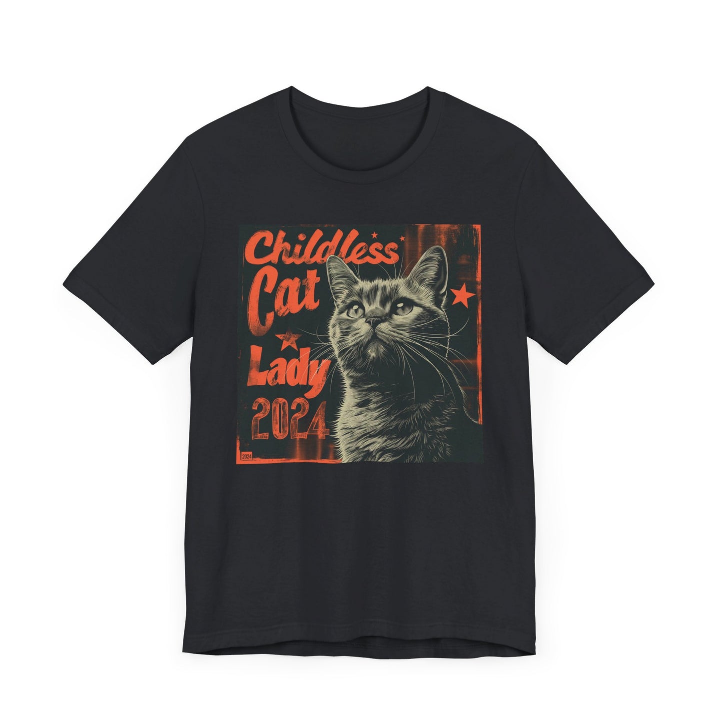 Childless Cat Lady 2024 T-Shirt Collection | Funny Political and Cat Lover Tees for Election Day Humor