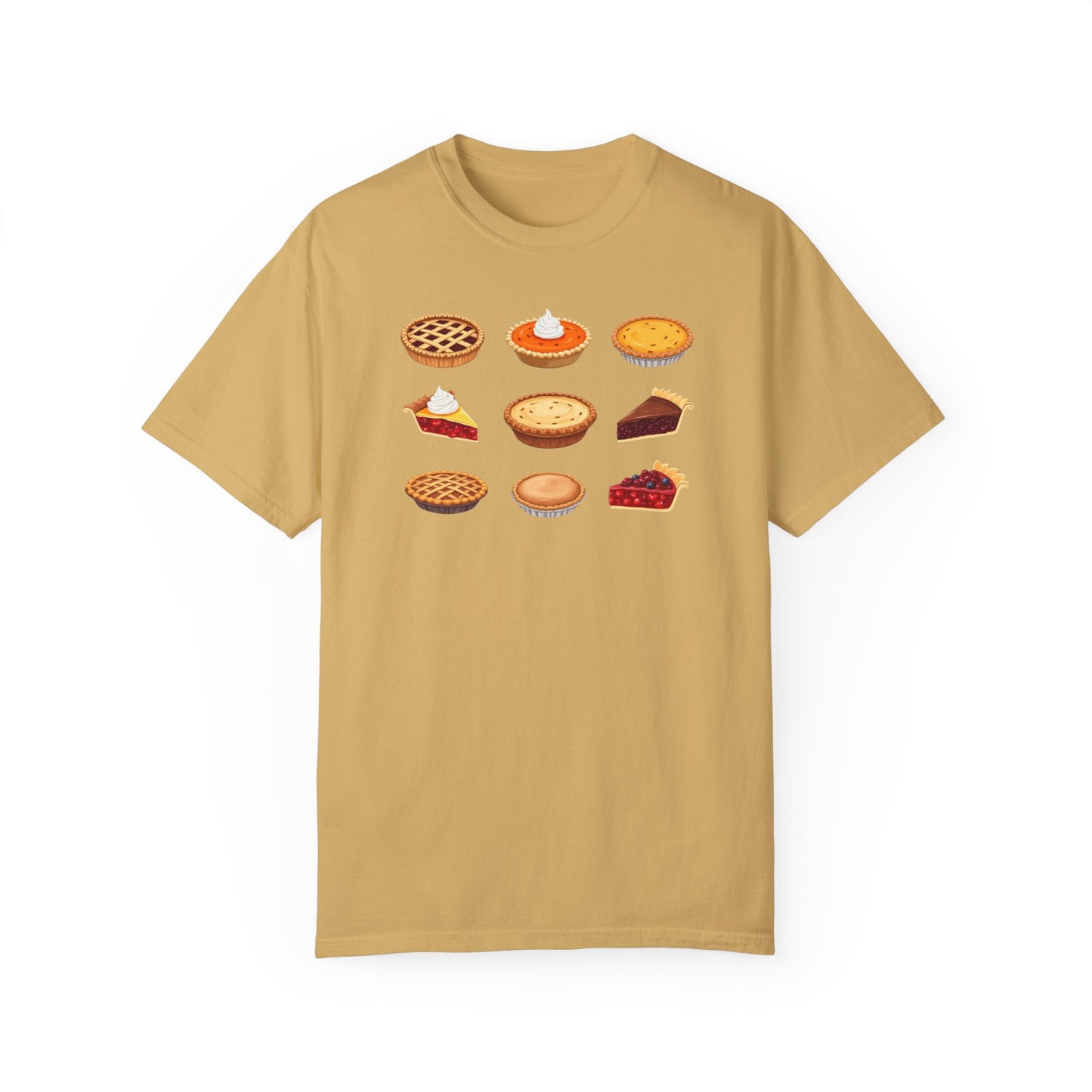 Comfort Colors Fall Pumpkin Pie Baking Shirt, Trendy Thanksgiving T-Shirt