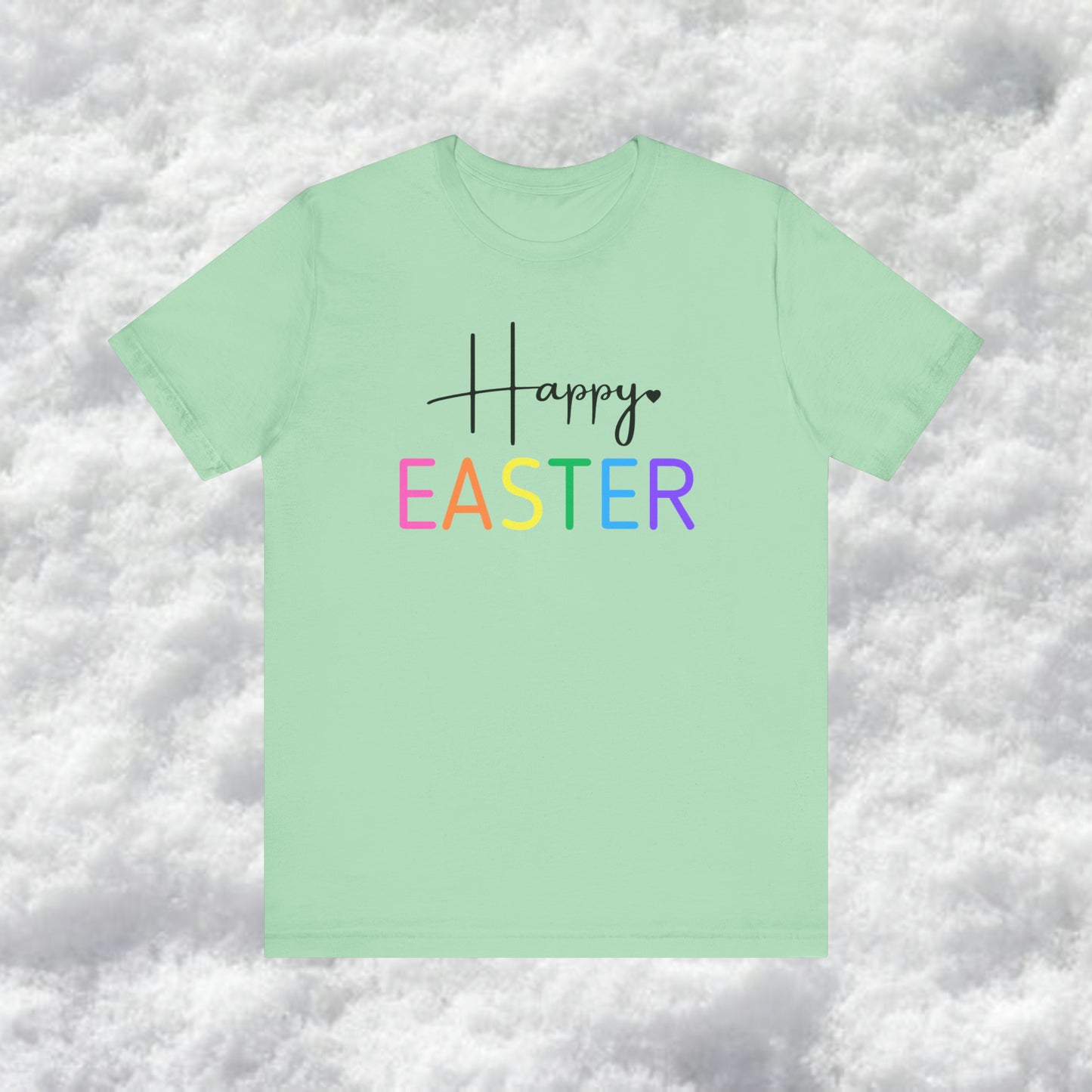 Cheerful Easter Tee - Colorful Spring Celebration