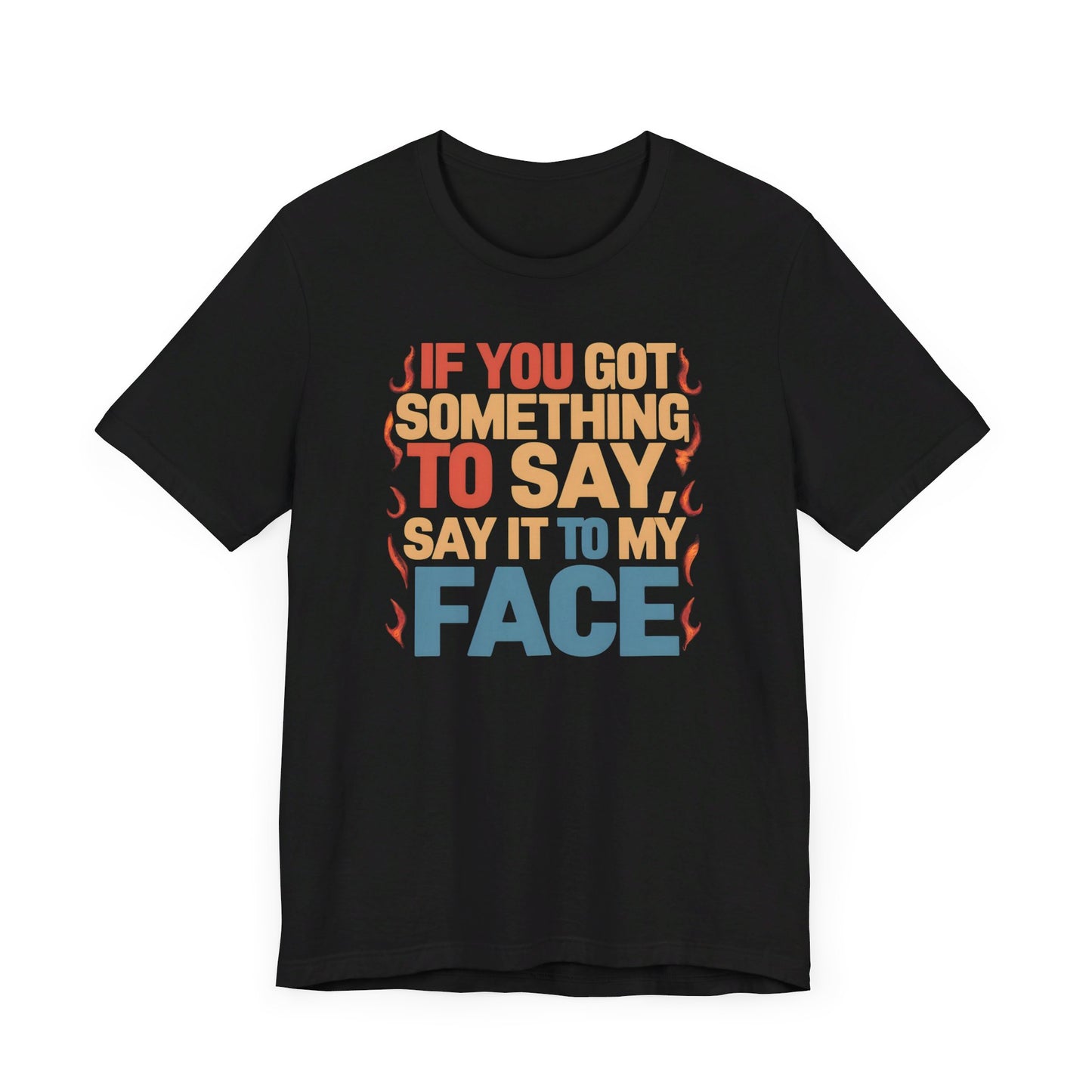 Bold 'Say It to My Face' T-Shirt Collection | Vintage Political Humor and Cat Lover Gift Tees