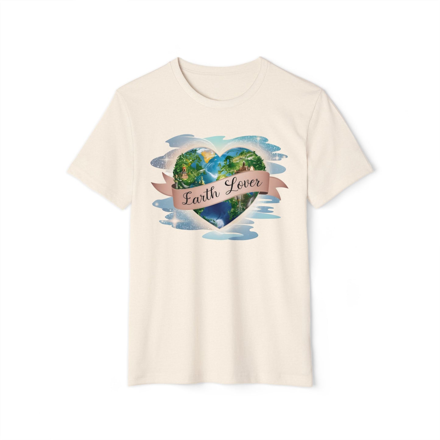 Earth Lover: 100% Organic Cotton Eco-Friendly Tee