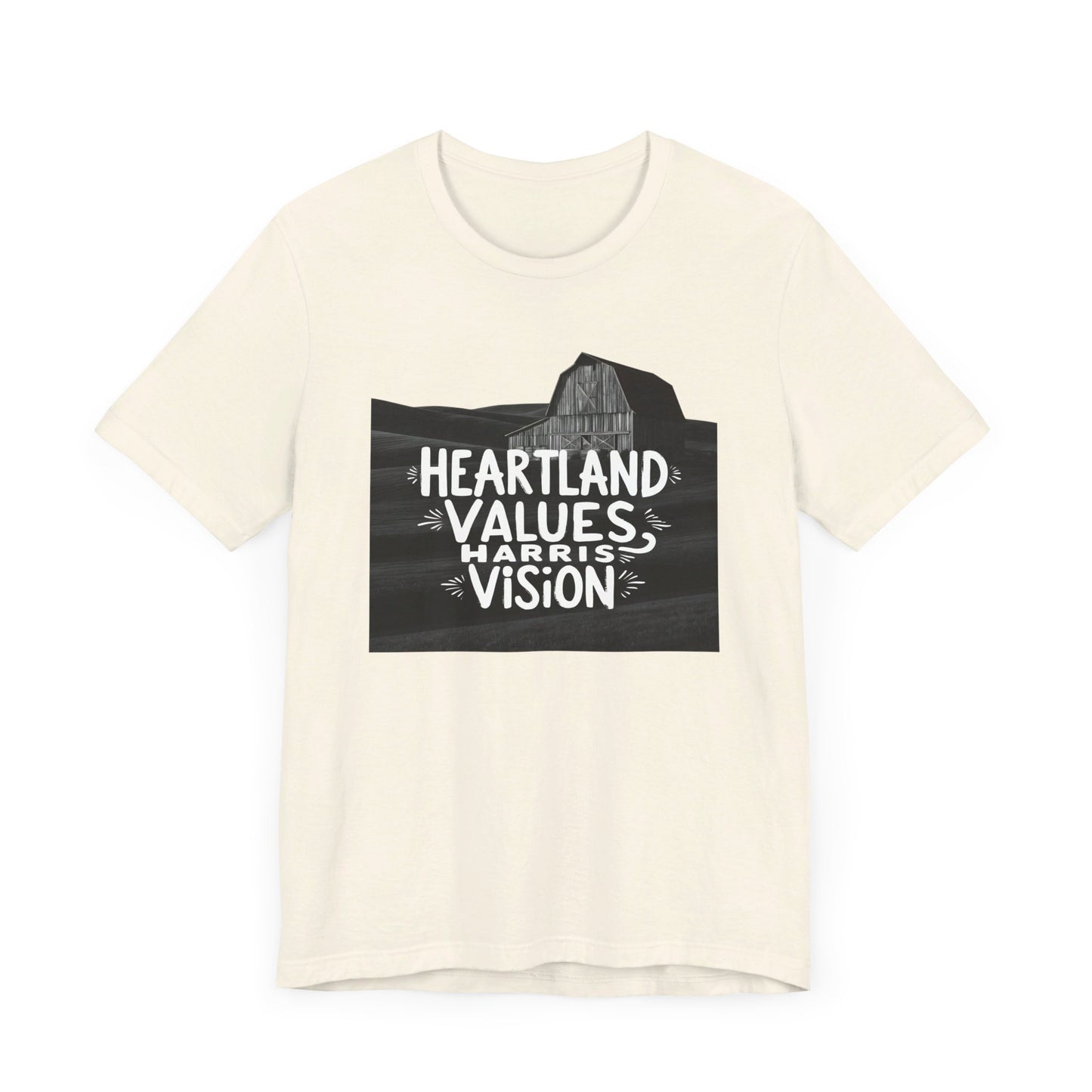 Kamala Harris 'Heartland Values, Harris Vision' T-Shirt - Uniting America