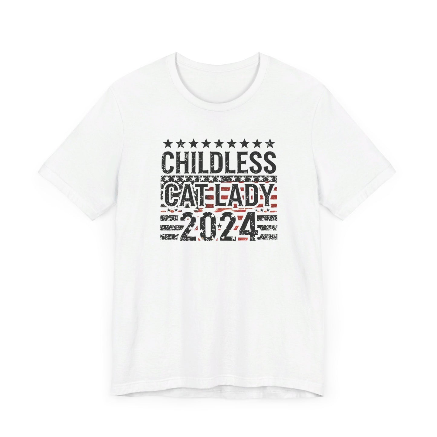 Childless Cat Lady 2024 T-Shirt Collection | Funny Political and Cat Lover Tees for Election Day Humor