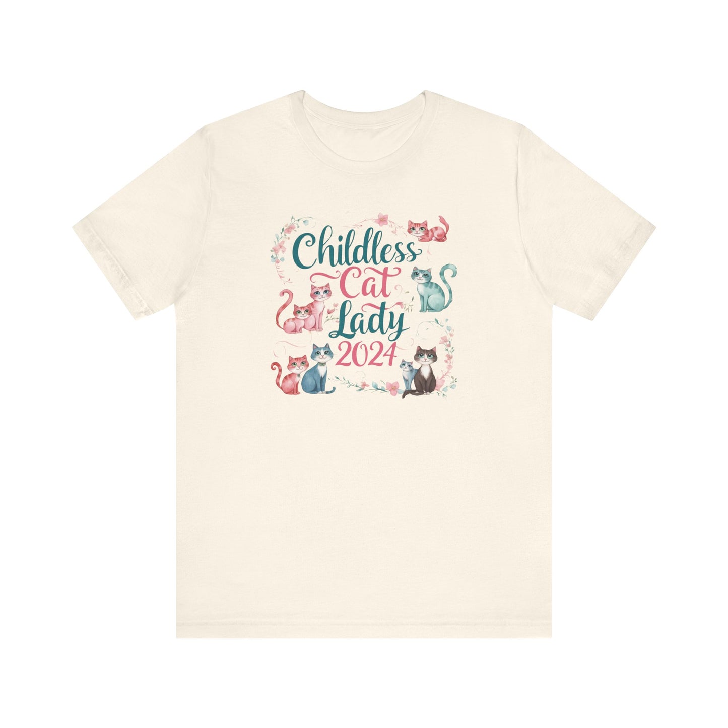 Childless Cat Lady 2024 T-Shirt Collection | Funny Political and Cat Lover Tees for Election Day Humor