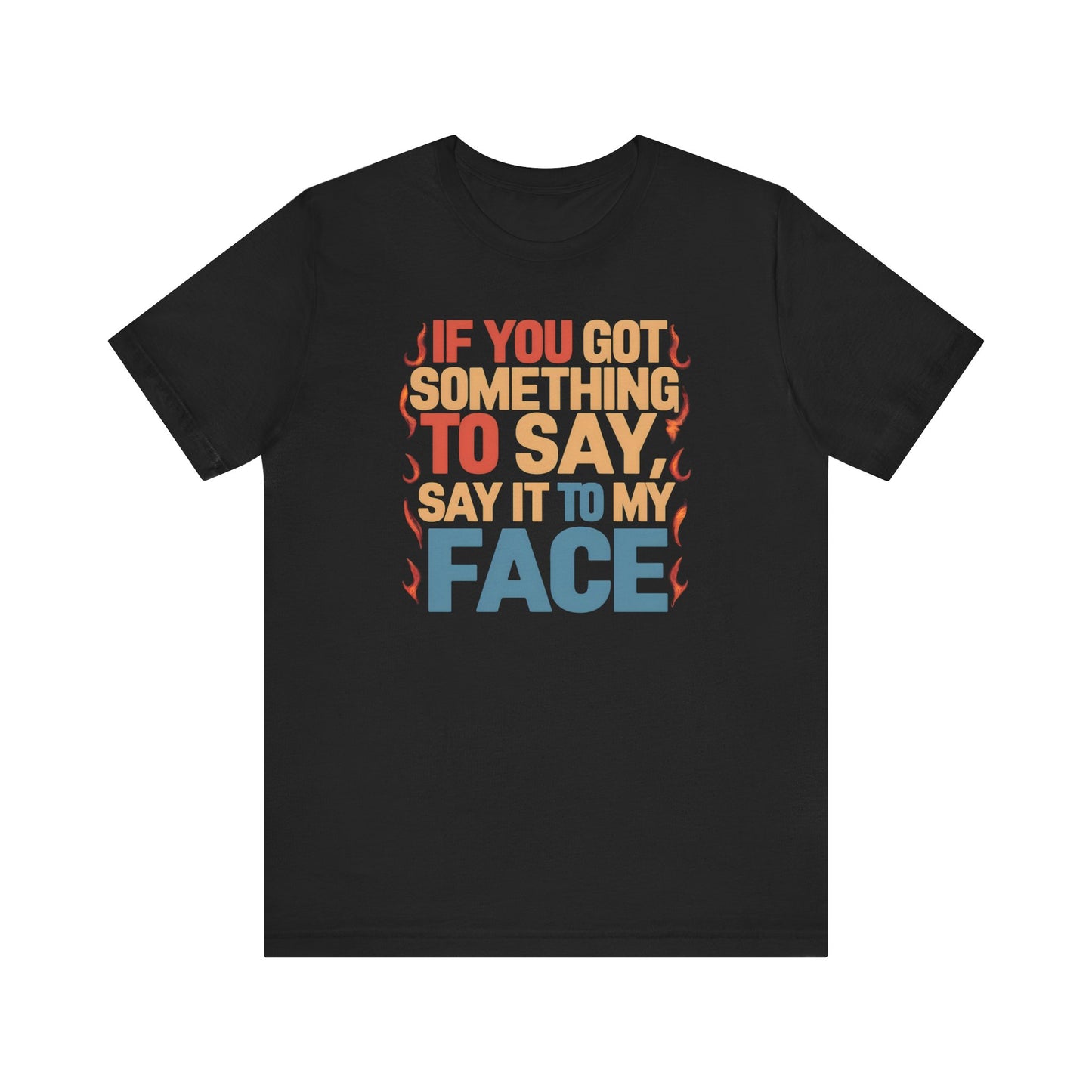 Bold 'Say It to My Face' T-Shirt Collection | Vintage Political Humor and Cat Lover Gift Tees