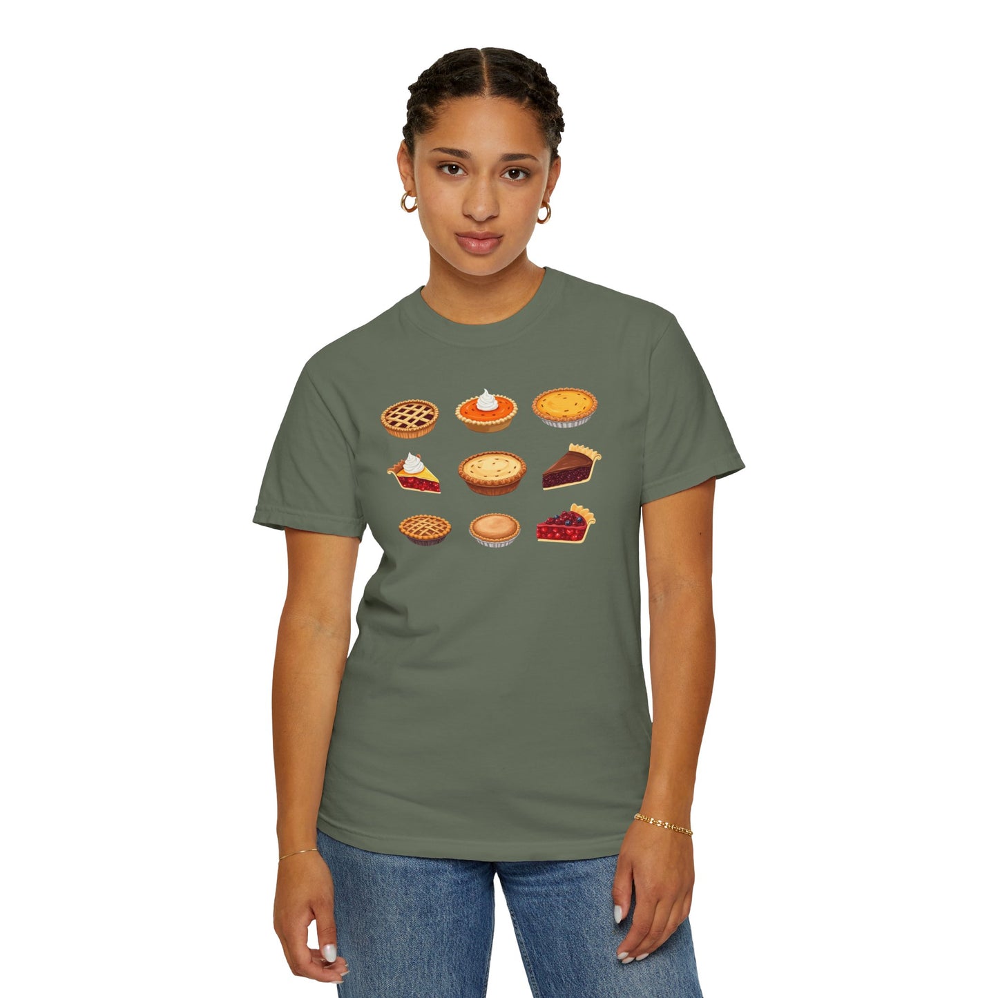 Comfort Colors Fall Pumpkin Pie Baking Shirt, Trendy Thanksgiving T-Shirt