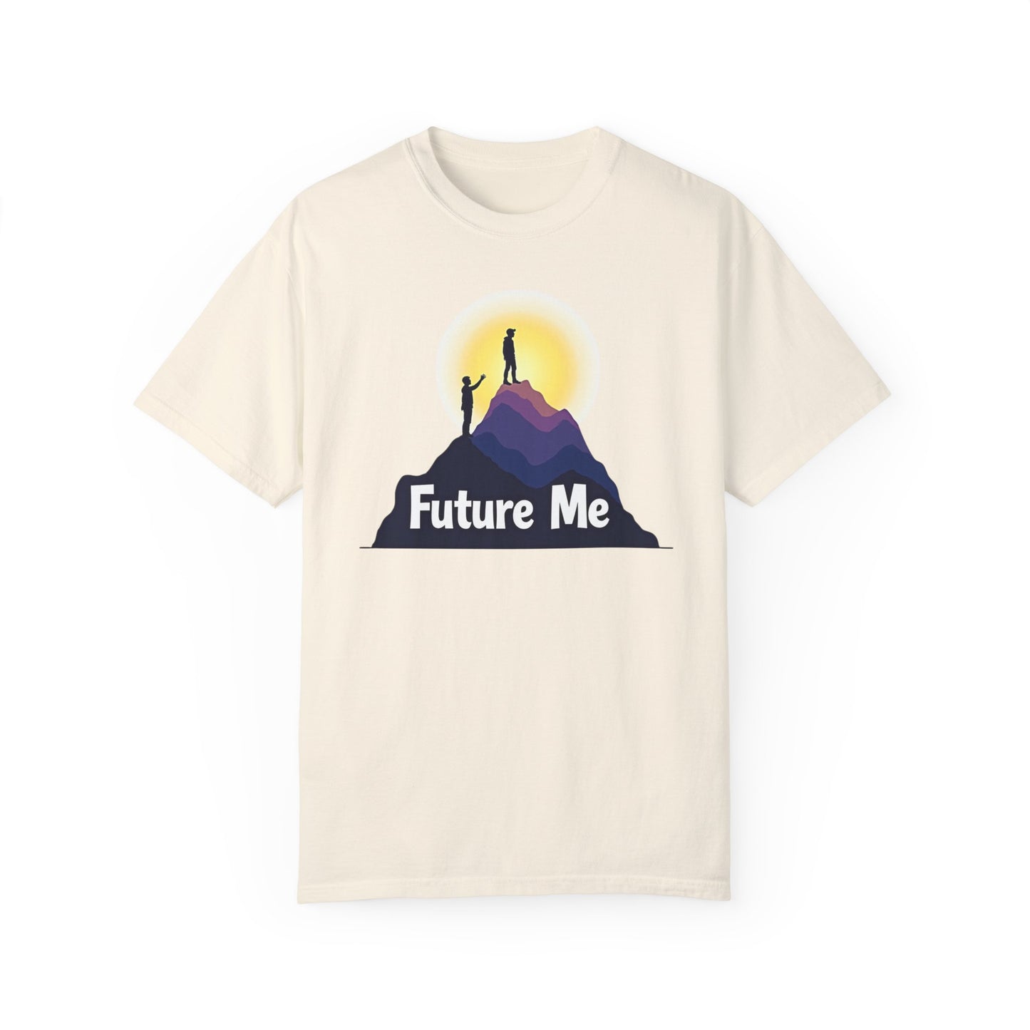 Future Me Motivational Unisex T-Shirt | Inspiring Mountain Design