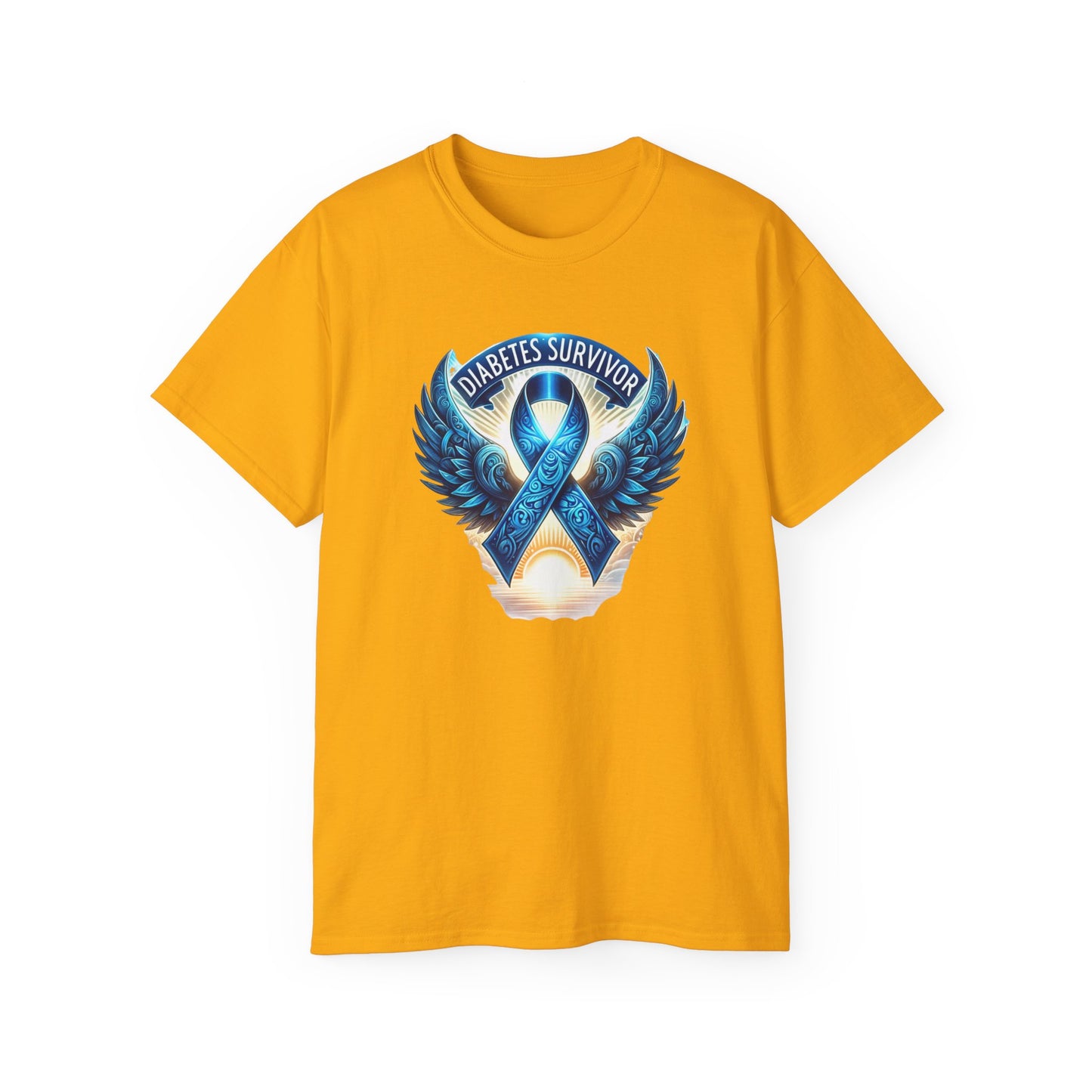 Wings of Victory: Diabetes Survivor Tee