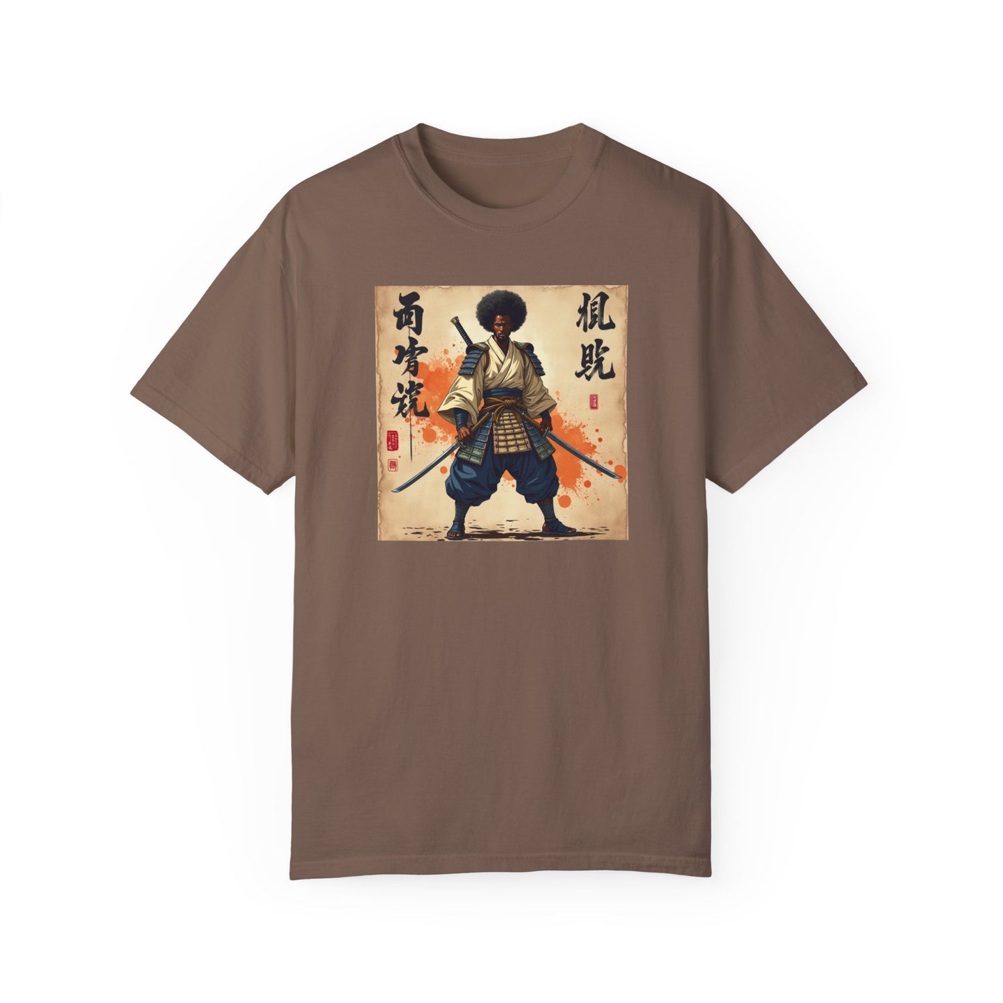 Samurai Warrior Graphic Unisex T-Shirt – Vintage Style for Anime Fans