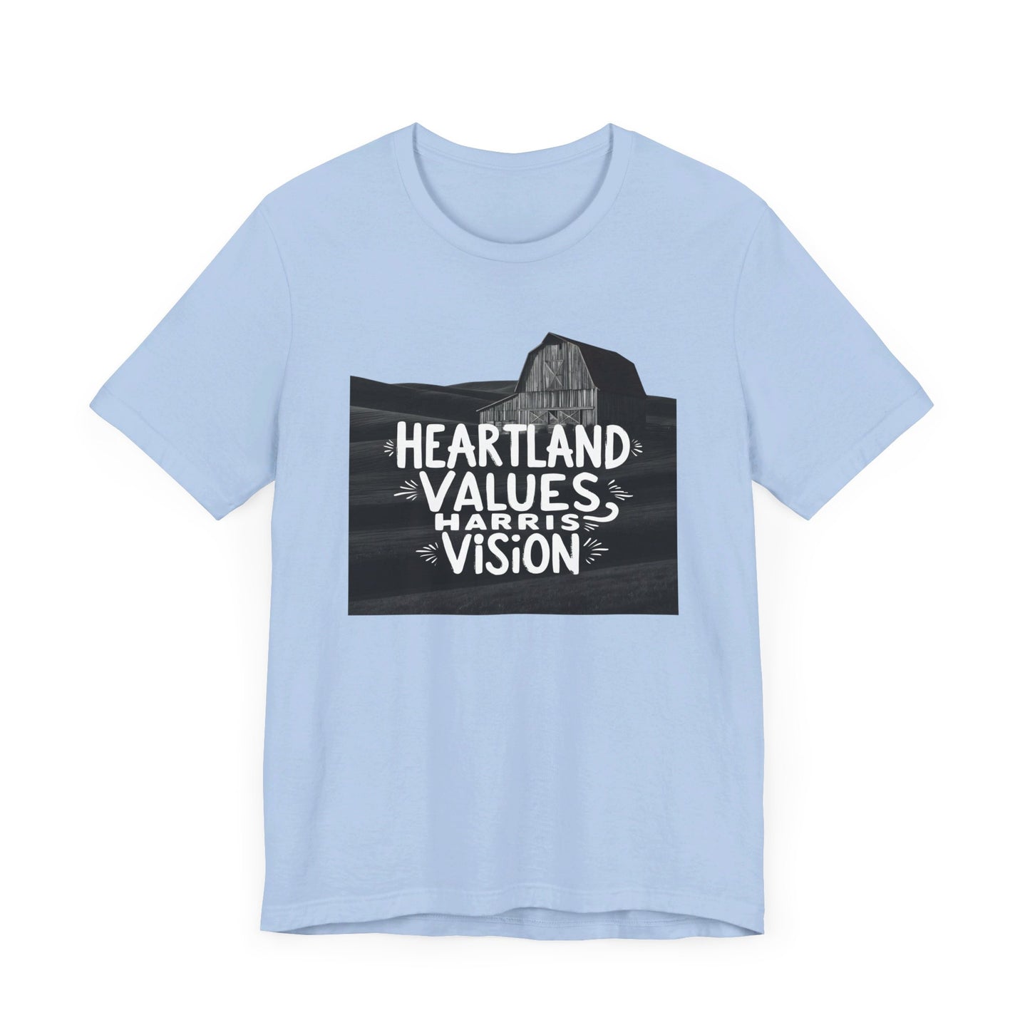 Kamala Harris 'Heartland Values, Harris Vision' T-Shirt - Uniting America