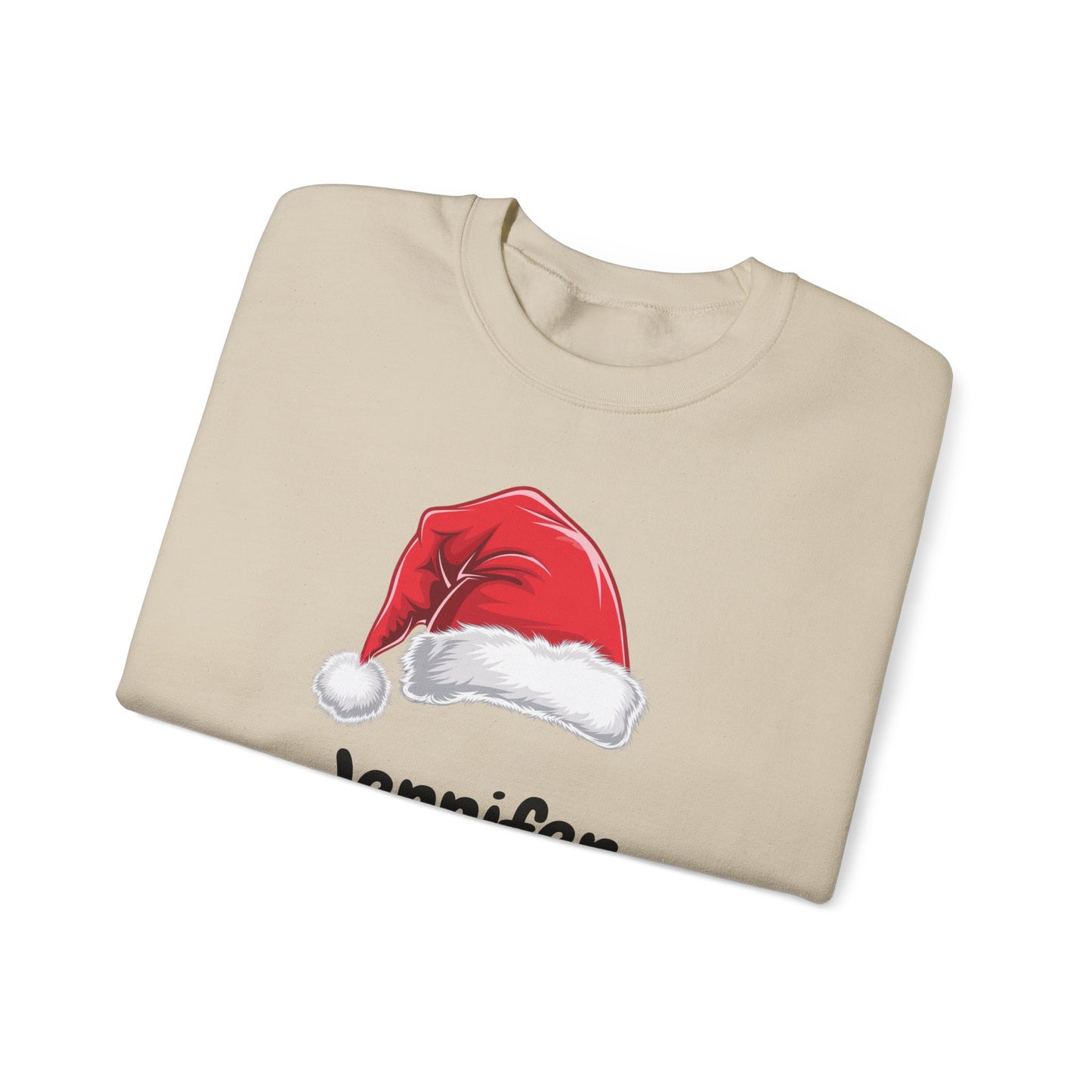 Personalized Santa Christmas Shirt, Custom Xmas Gifts & Holiday Sweatshirts