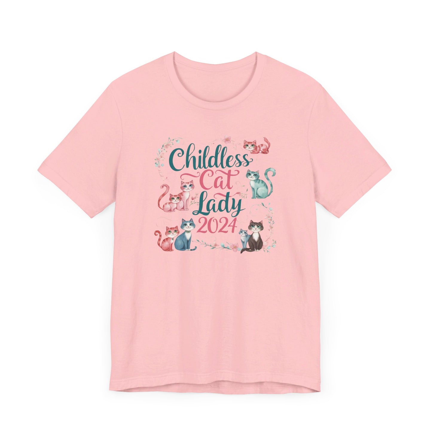 Childless Cat Lady 2024 T-Shirt Collection | Funny Political and Cat Lover Tees for Election Day Humor