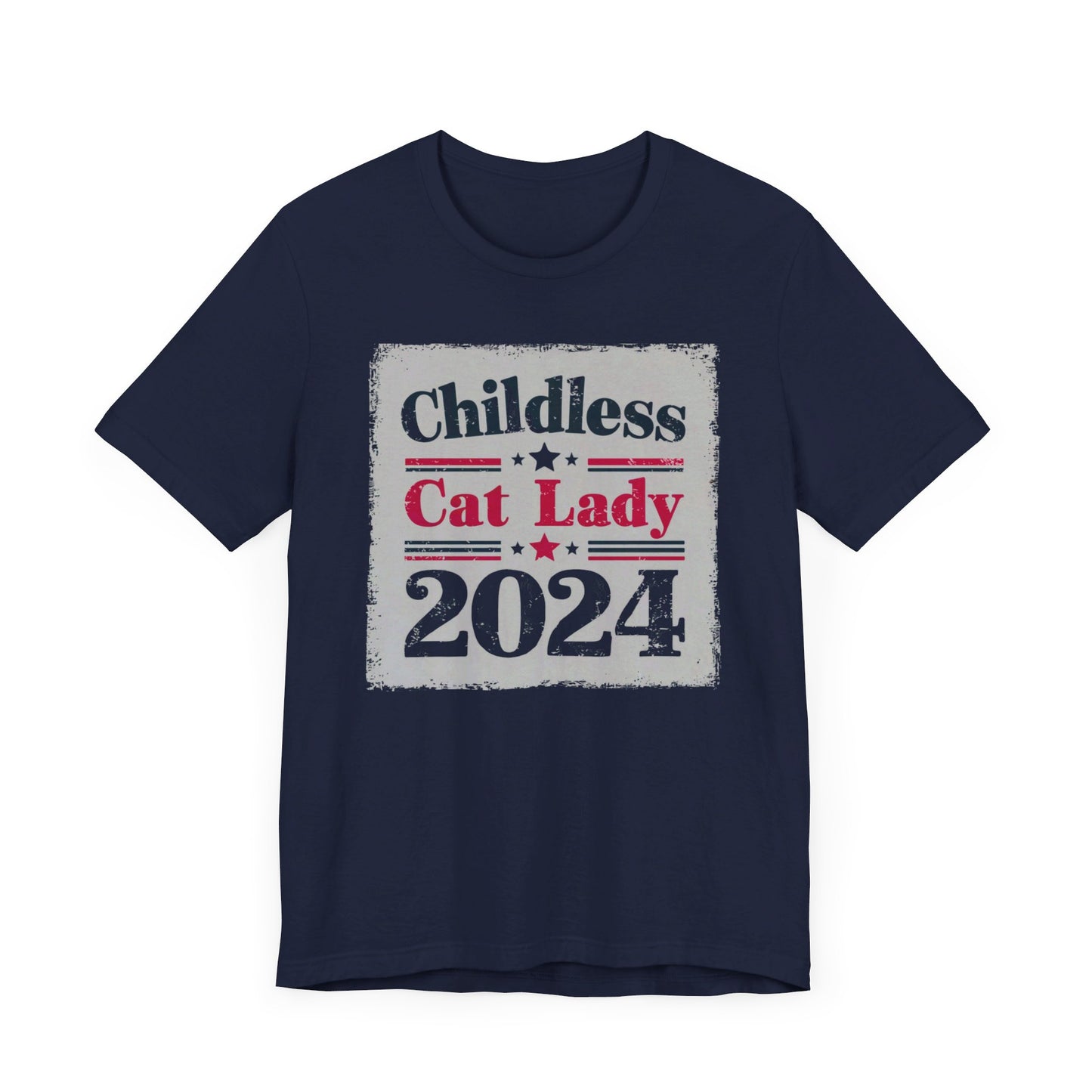 Childless Cat Lady 2024 T-Shirt Collection | Funny Political and Cat Lover Tees for Election Day Humor