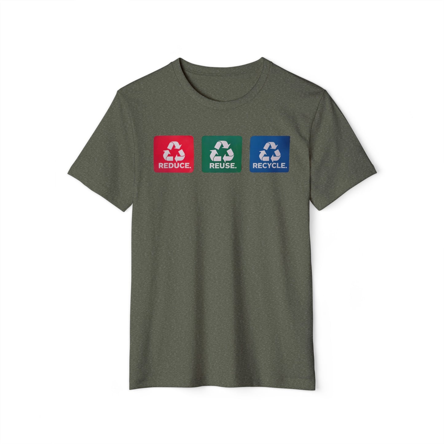 Reduce, Reuse, Recycle: Eco-Friendly Organic Cotton Tee