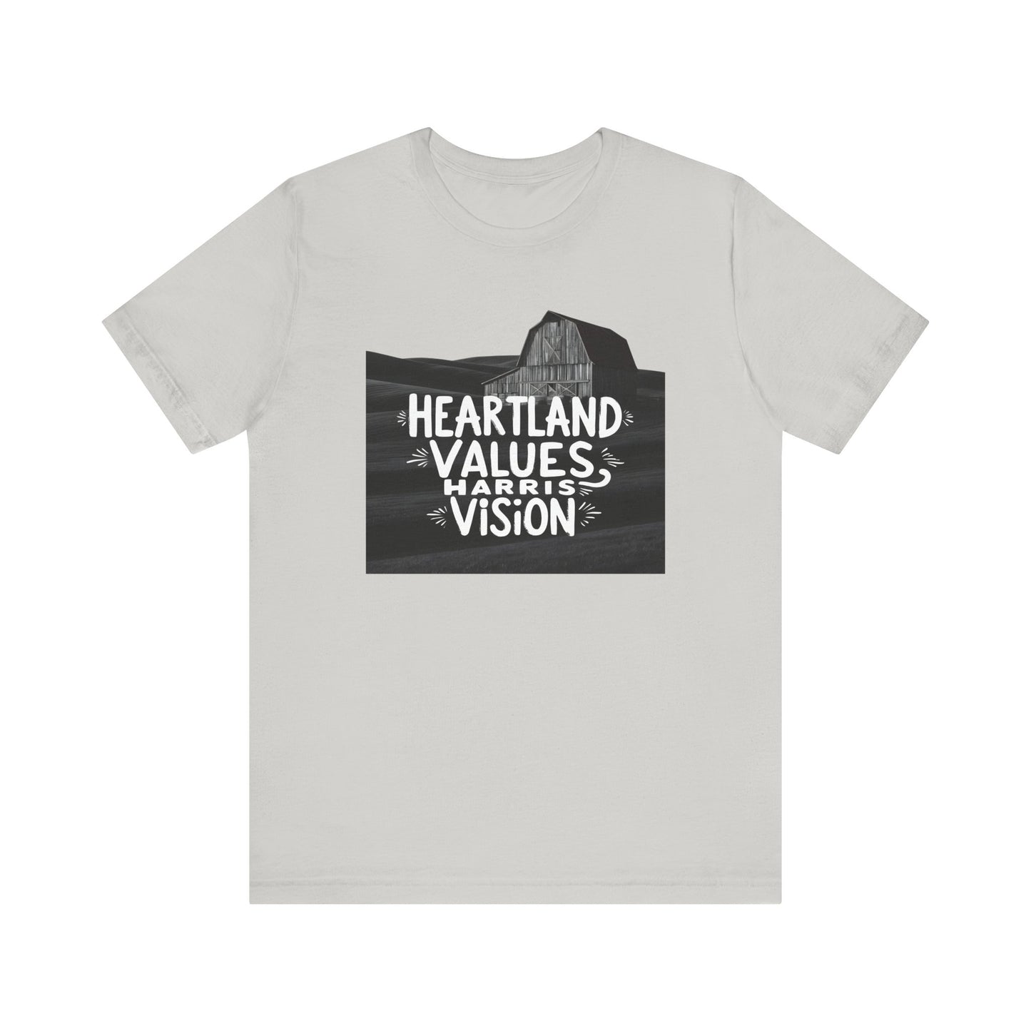 Kamala Harris 'Heartland Values, Harris Vision' T-Shirt - Uniting America