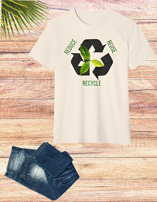 Reduce, Reuse, Recycle: Eco-Friendly Organic Cotton Tee