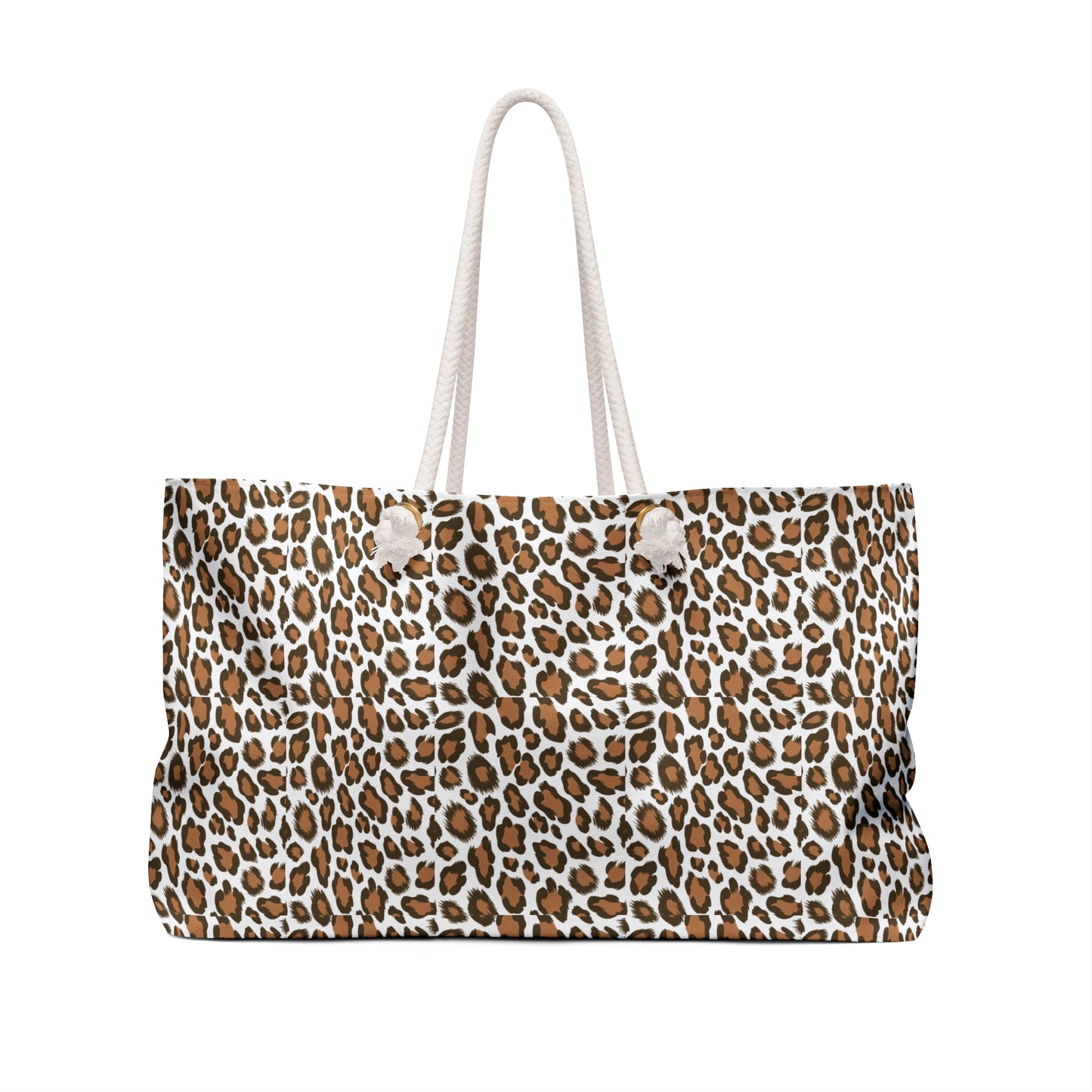 Stylish Leopard Print Weekender Bag - Perfect for Travel and Everyday Use