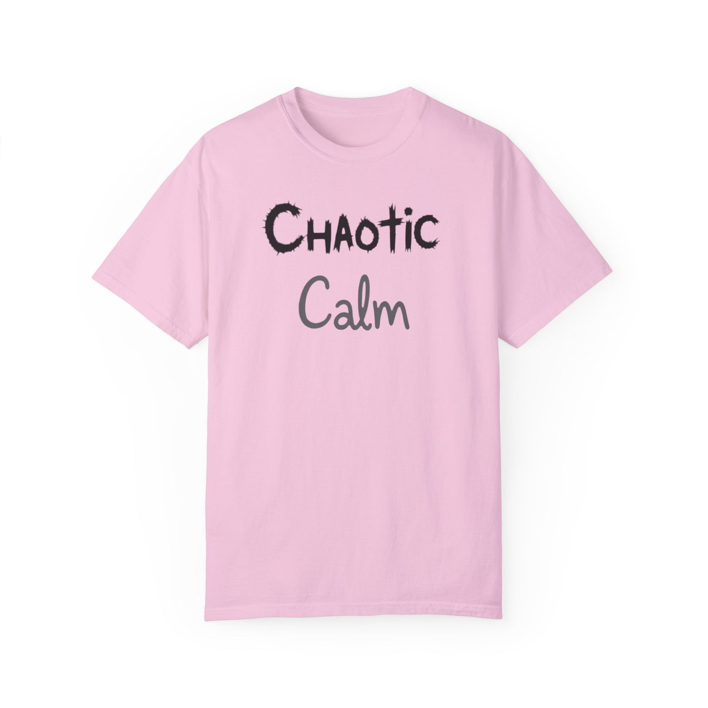 Unisex 'Chaotic Calm' Garment-Dyed T-Shirt - Comfortable & Stylish Casual Wear