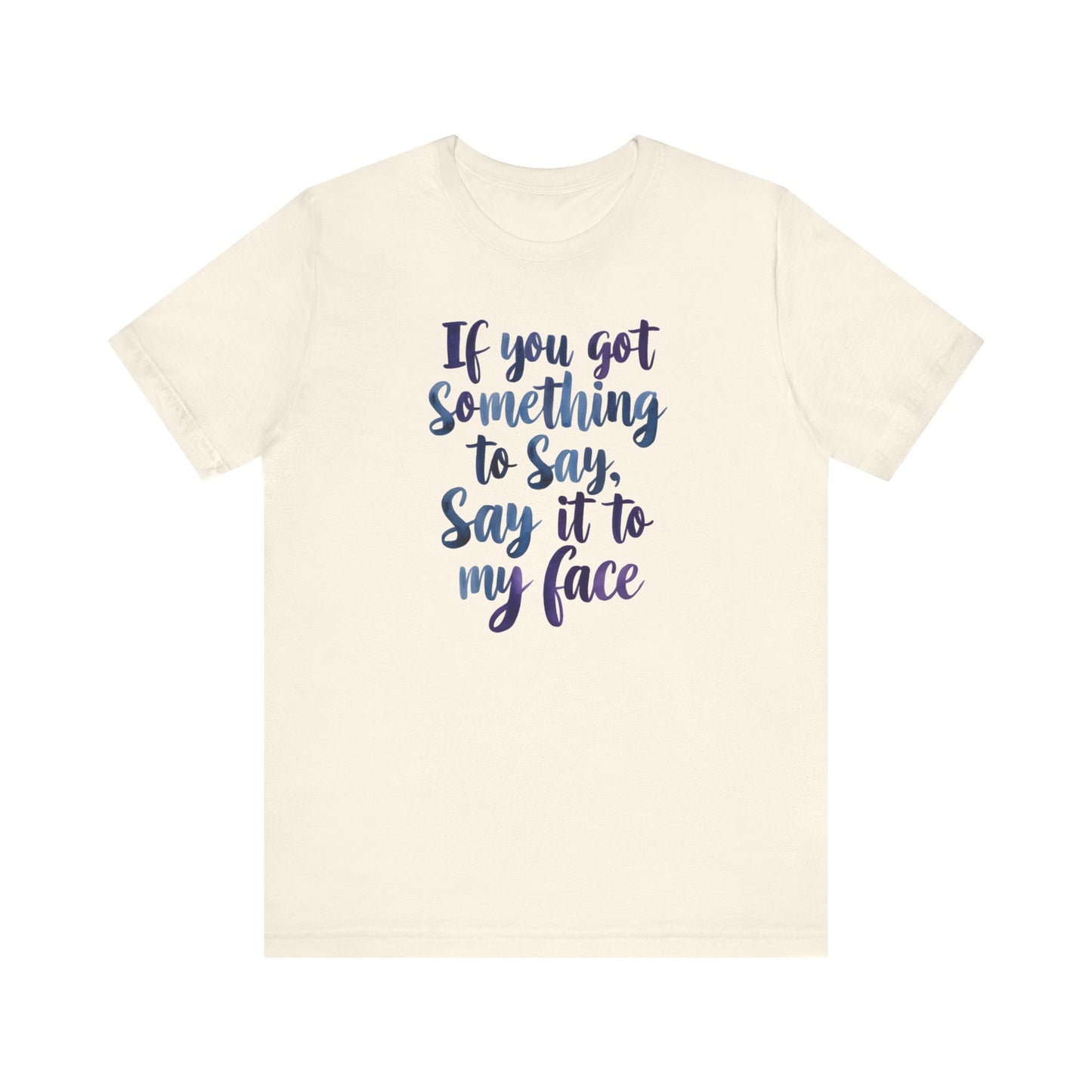 Bold 'Say It to My Face' T-Shirt Collection | Vintage Political Humor and Cat Lover Gift Tees