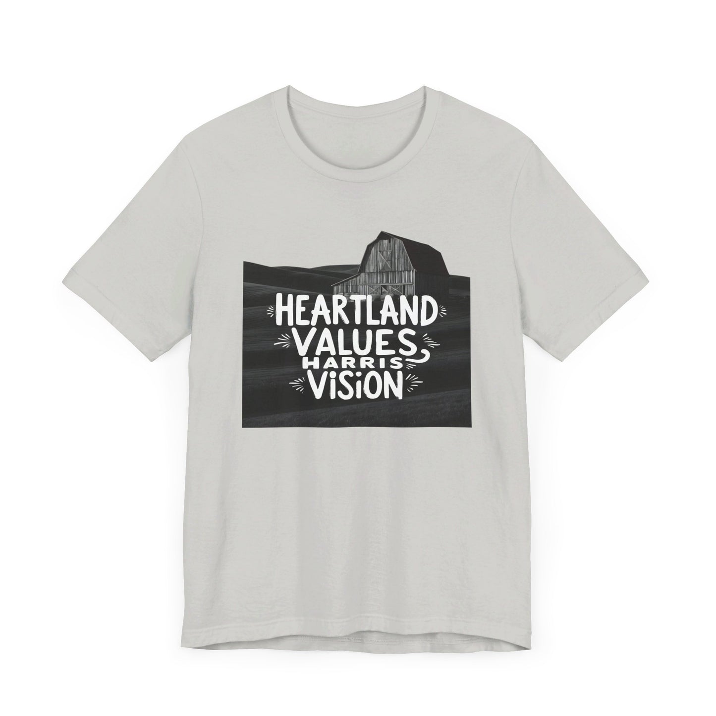 Kamala Harris 'Heartland Values, Harris Vision' T-Shirt - Uniting America