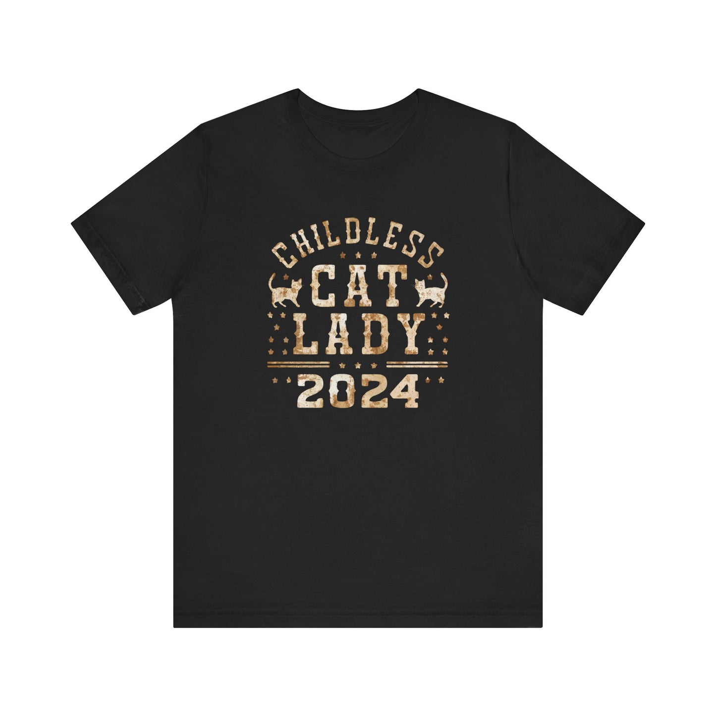 Childless Cat Lady 2024 T-Shirt Collection | Funny Political and Cat Lover Tees for Election Day Humor