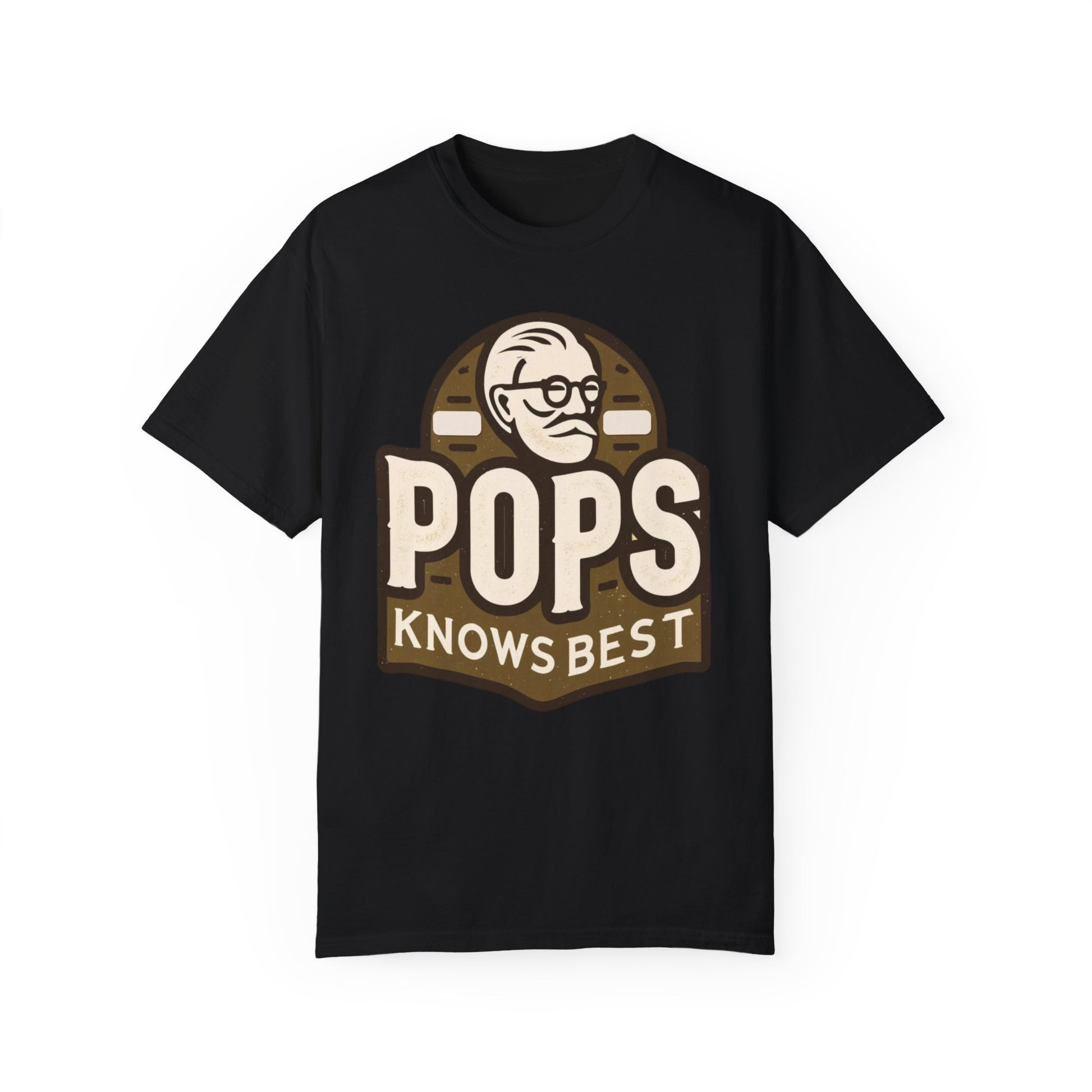 Pops Knows Best graphic tee - classic and unique Father's Day gift