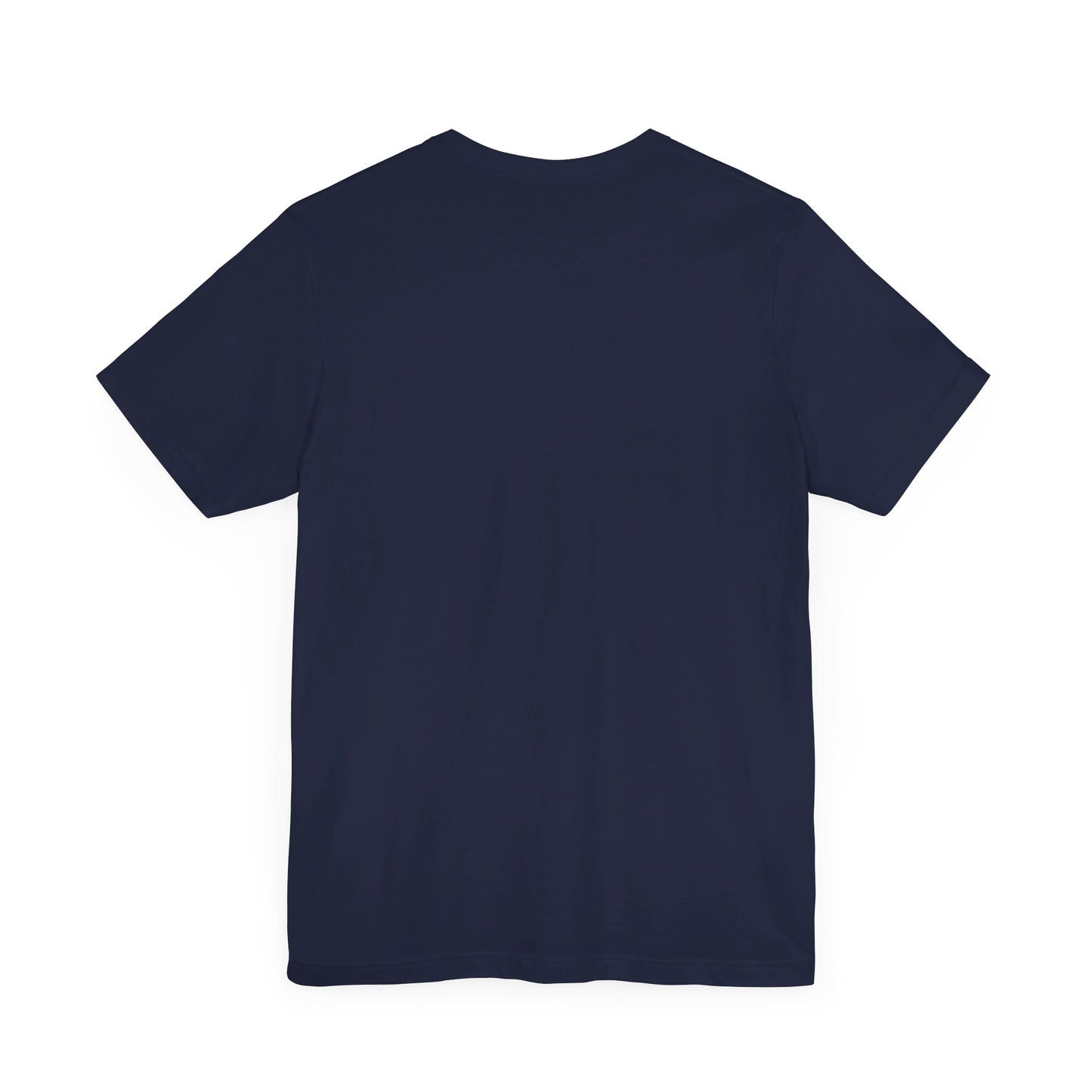 Sail the Style Seas: Navy Minimalist Wave Tee – Simplicity Meets Comfort