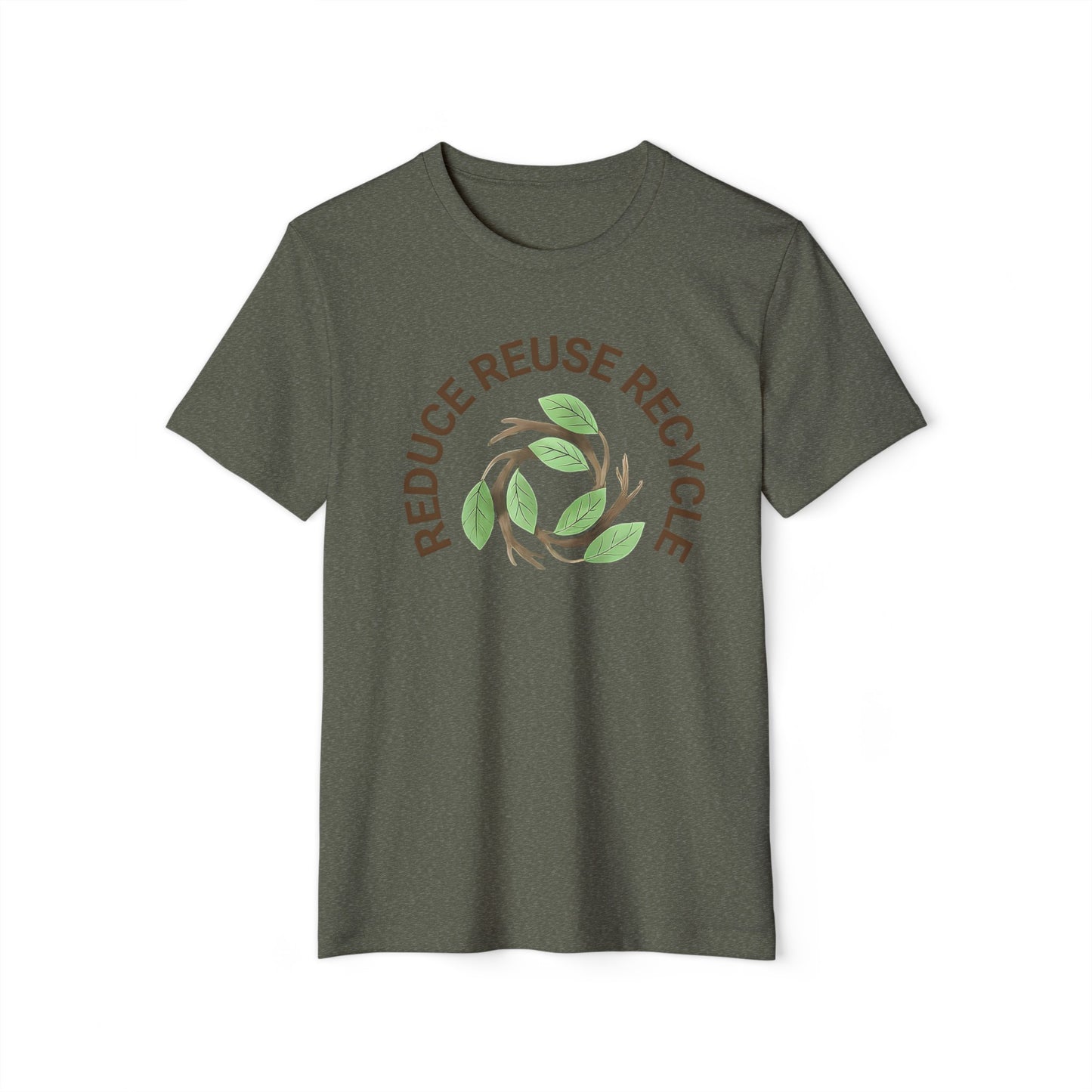 Reduce, Reuse, Recycle: Eco-Friendly Organic Cotton Tee