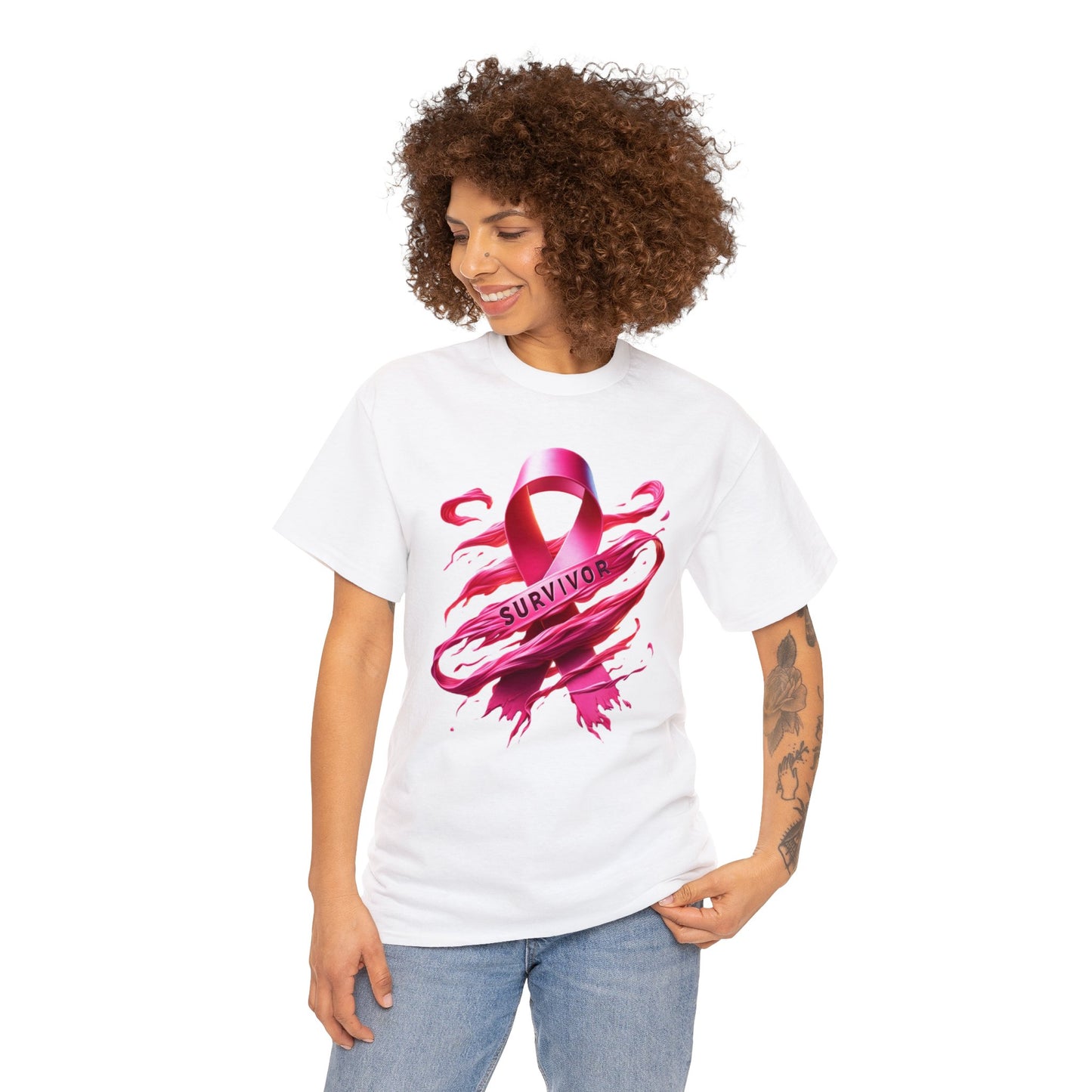 Celebration of Strength - Pink Ribbon Survivor Tee