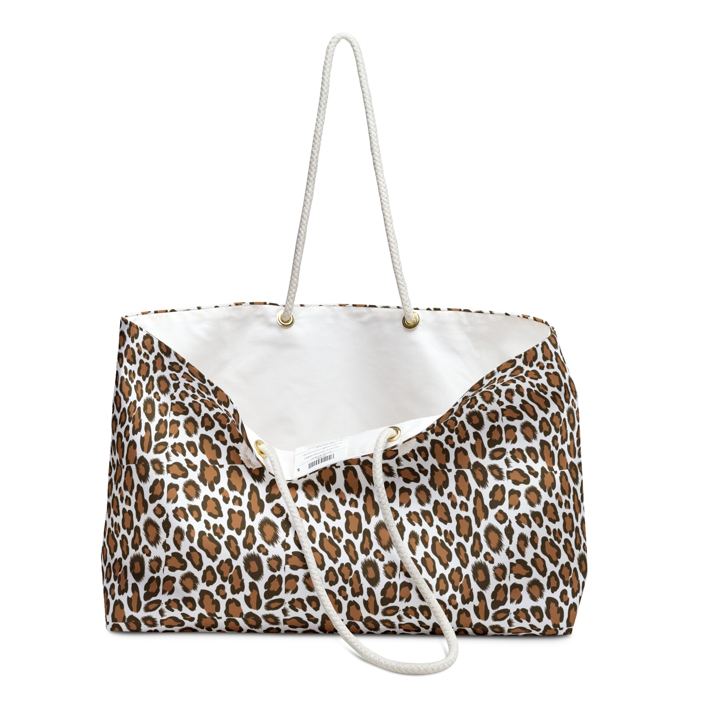 Stylish Leopard Print Weekender Bag - Perfect for Travel and Everyday Use