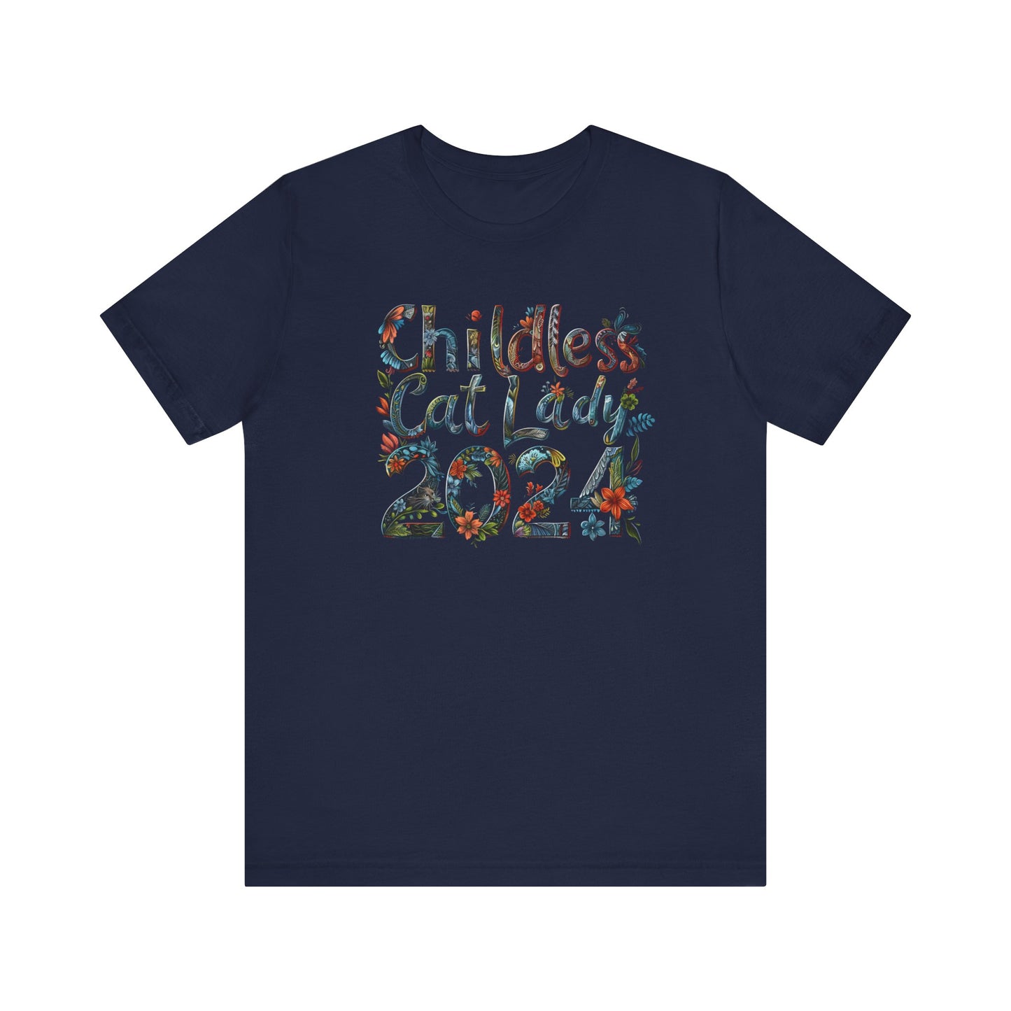 Childless Cat Lady 2024 T-Shirt Collection | Funny Political and Cat Lover Tees for Election Day Humor